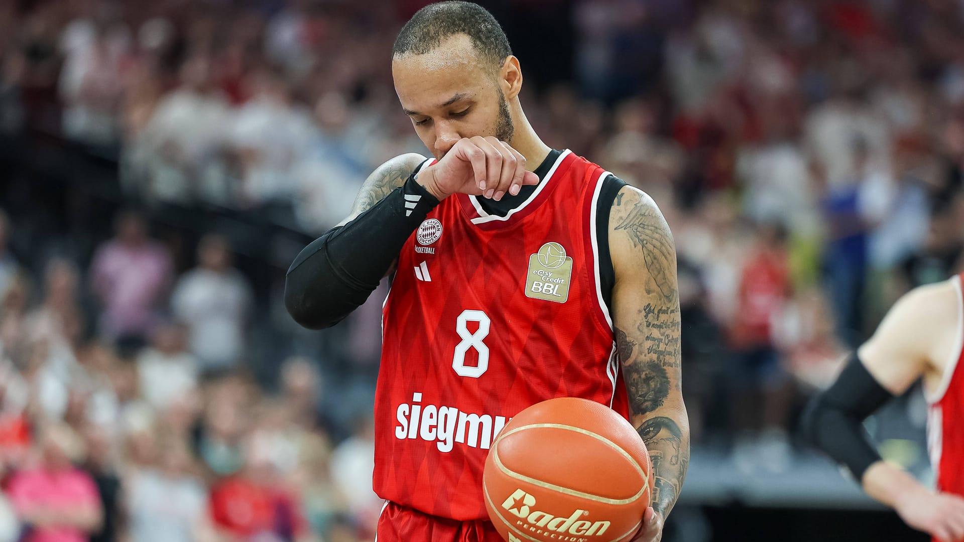 Bayerns Shabazz Napier beim Freiwurf gegen Ulm: Die Münchner dürfen sich in der Finalserie nun nichts mehr leisten.
