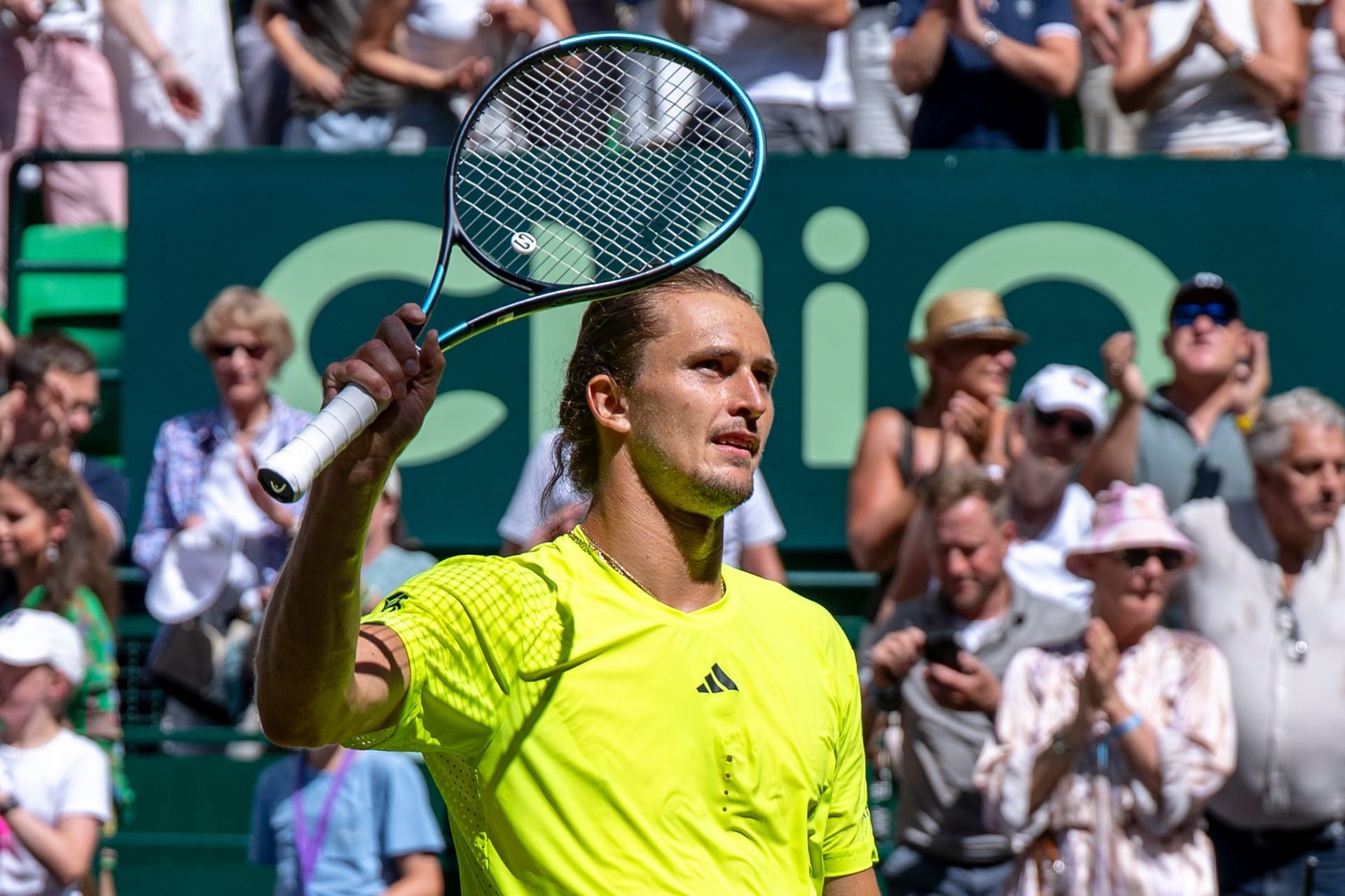 Alexander Zverev beim Masters in Halle: Unglückliche Halbfinalniederlage.