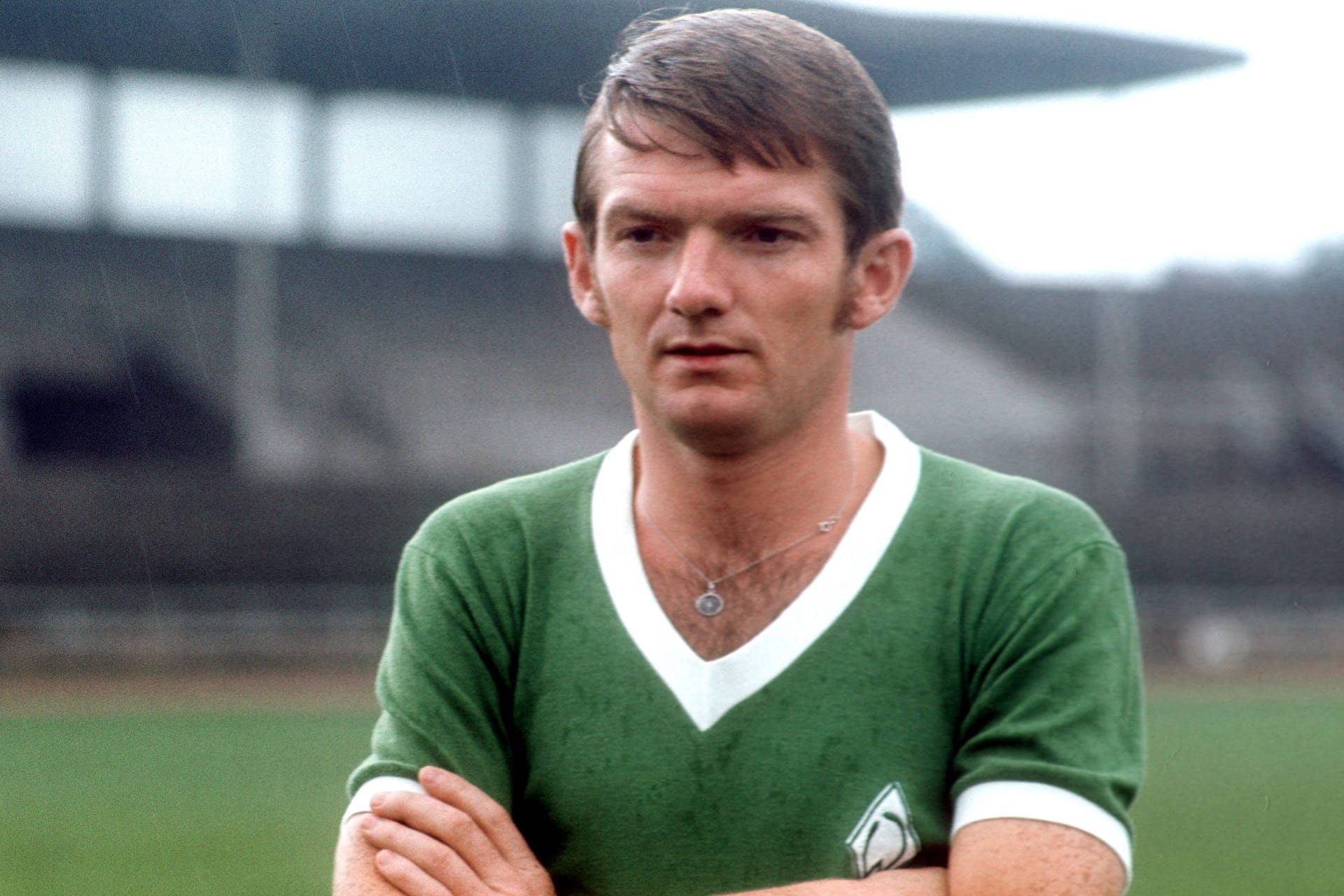 Egon Coordes im Trikot des SV Werder Bremen (Archivbild): Der frühere Bundesliga-Profi ist am 17. Juni mit 80 Jahren verstorben.