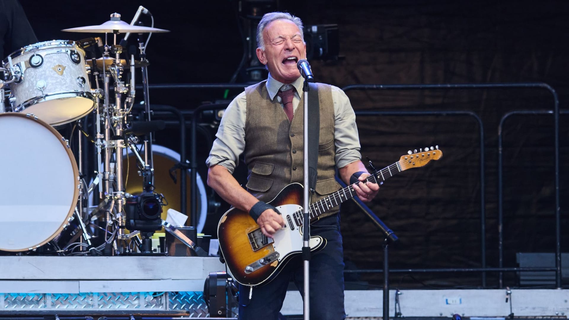 Bruce Springsteen and The E Street Band spielen im Olympiastadion zur Europatournee 2025. Bruce Springsteen and The E Street Band spielen im Olympiastadion zur Europatournee 2025.