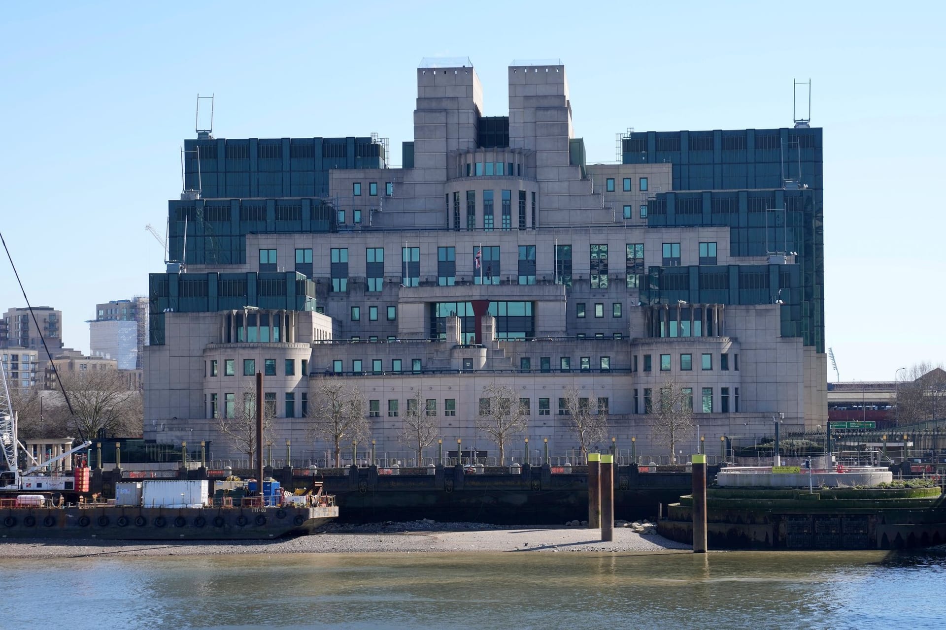 Hauptquartier des britischen Auslandsgeheimdienstes MI6