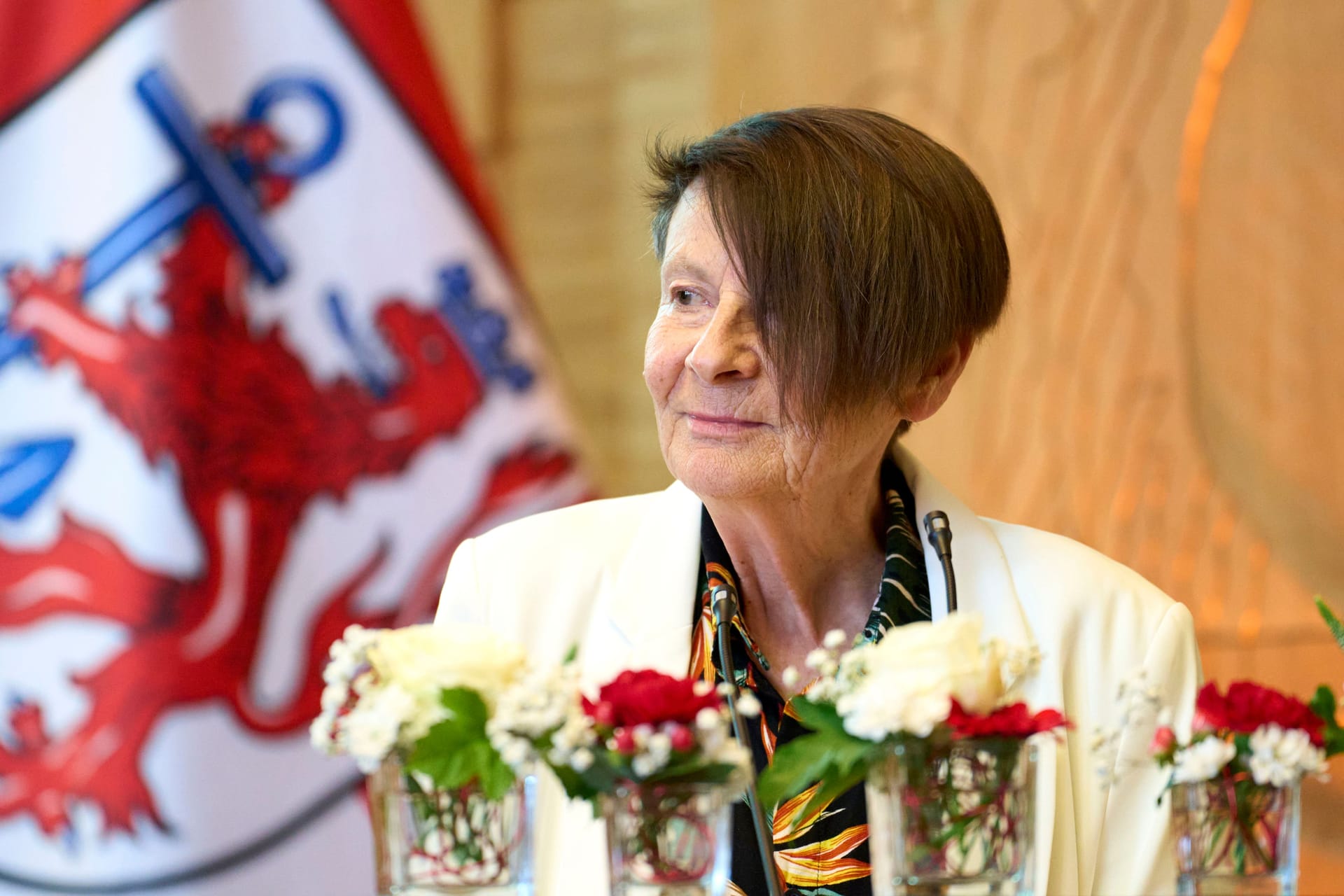 Verleihung des Helmut-Käutner-Preises 2025 in Düsseldorf: In diesem Jahr ging der Preis an Monika Treut.