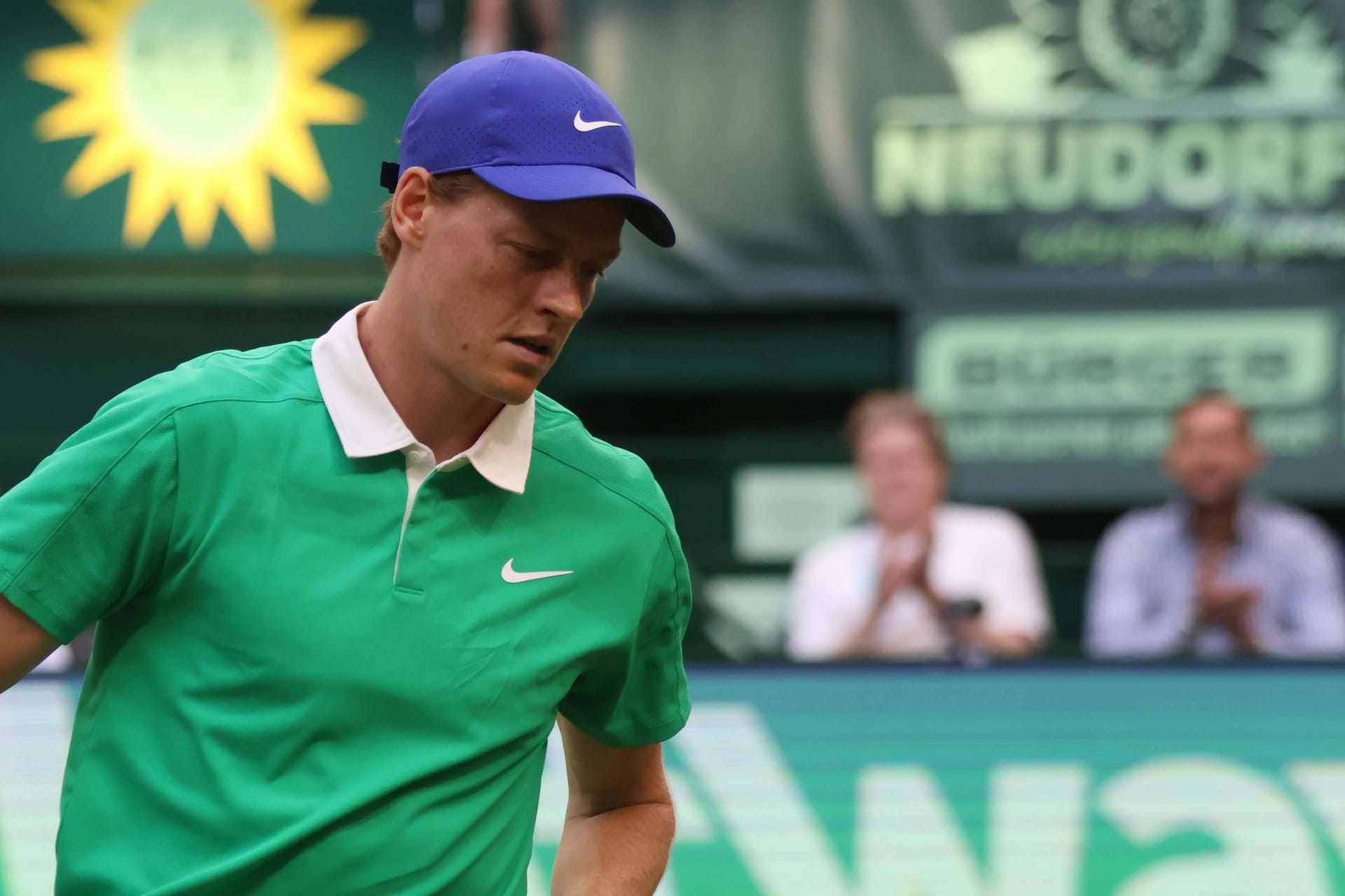 Jannik Sinner: Der Italiener hat auf Rasen noch keine Topform erreicht.