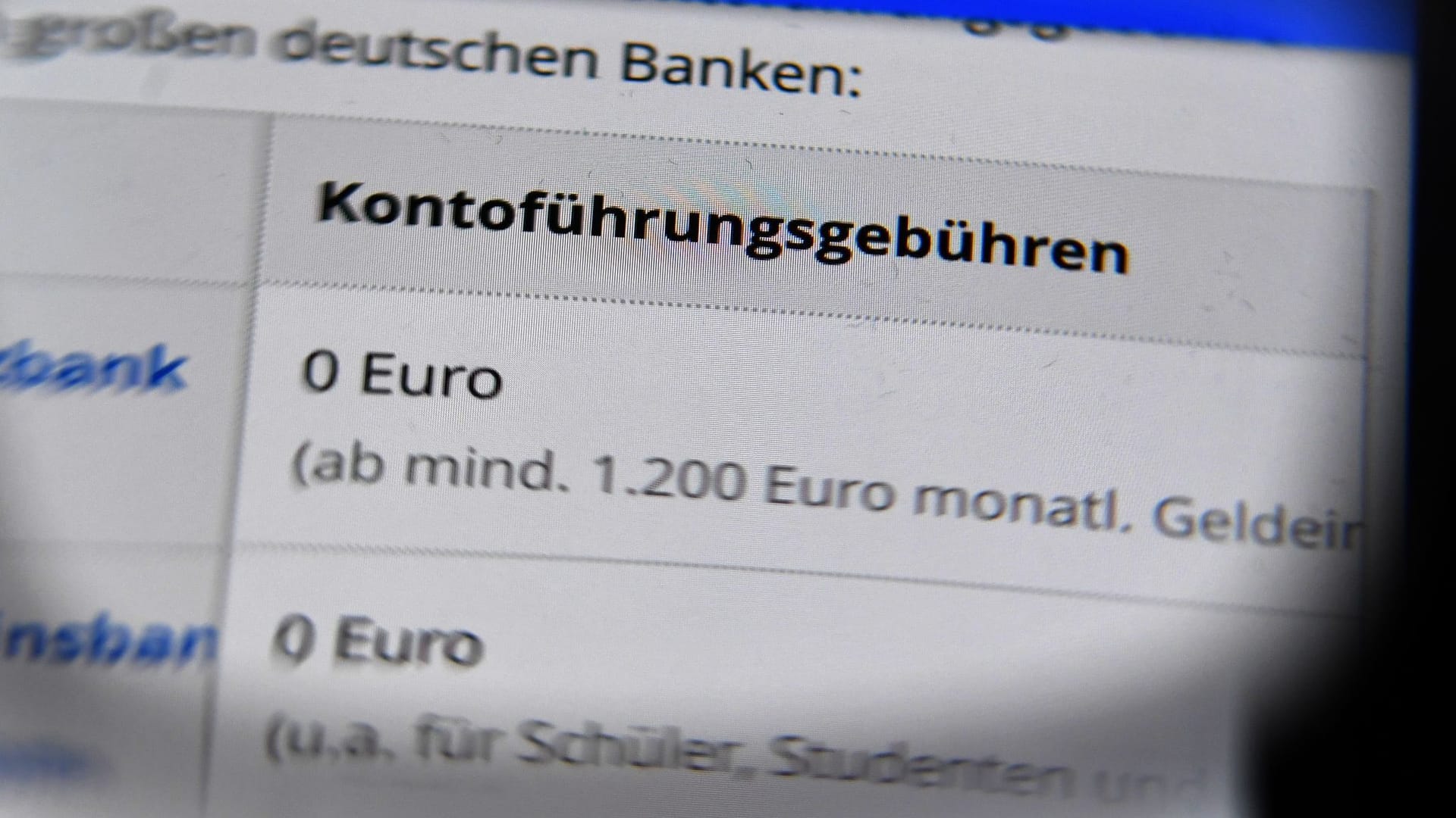 Kontoführungsgebühren Kontoführungsgebühren
