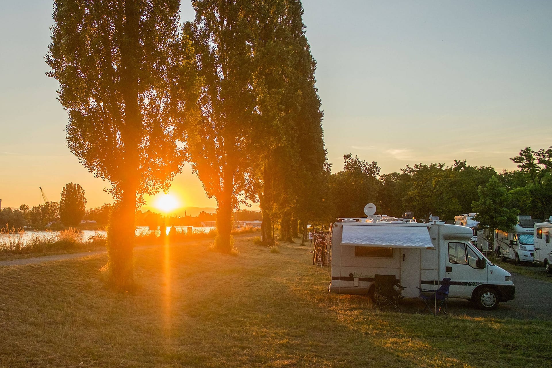 Stellplatz für Wohnmobile (Symbolbild): Drei Campingplätze in Niedersachsen tragen das Prädikat "ADAC-Super-Campingplatz".