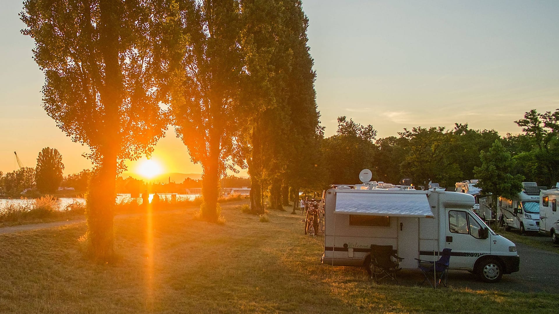 Stellplatz für Wohnmobile (Symbolbild): Drei Campingplätze in Niedersachsen tragen das Prädikat "ADAC-Super-Campingplatz".