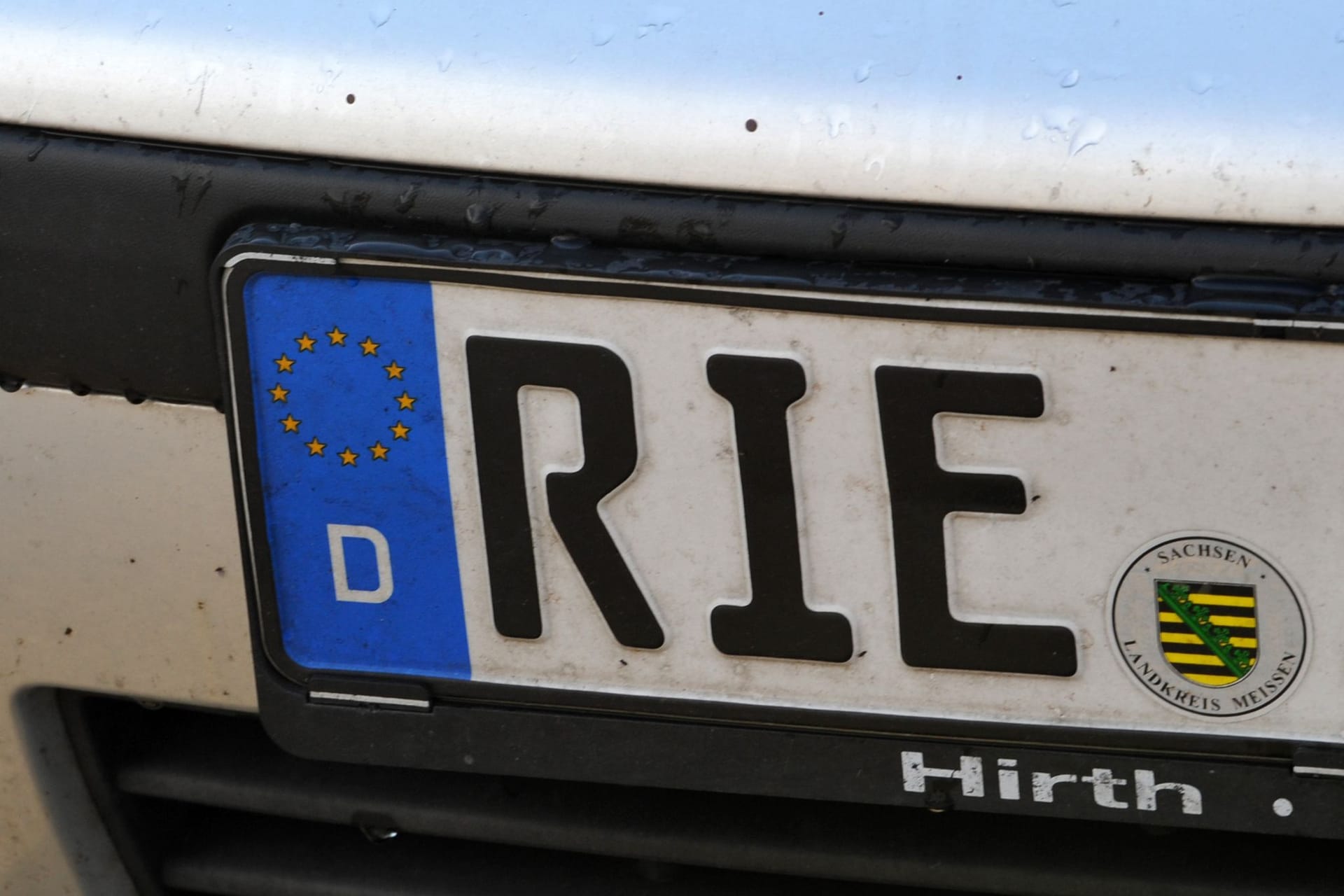 Alte Autokennzeichen