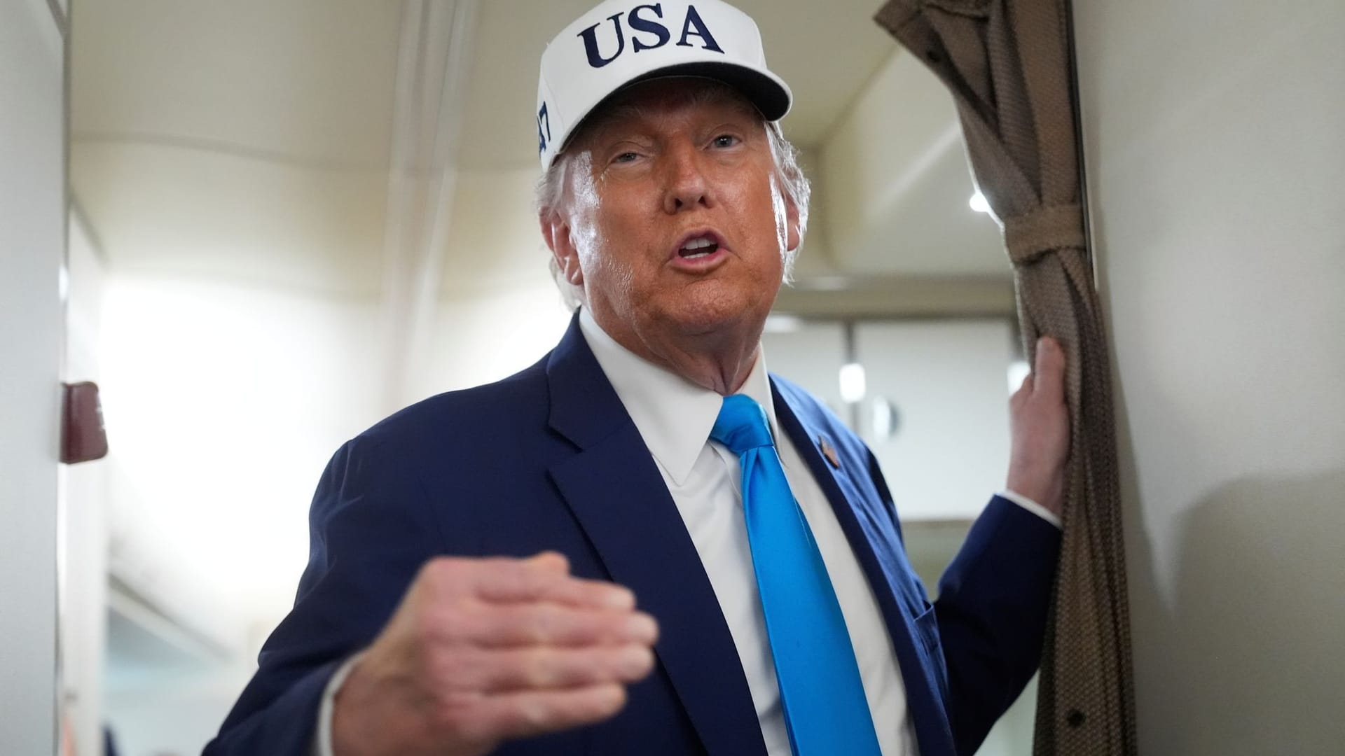 US-Präsident Donald Trump unterwegs