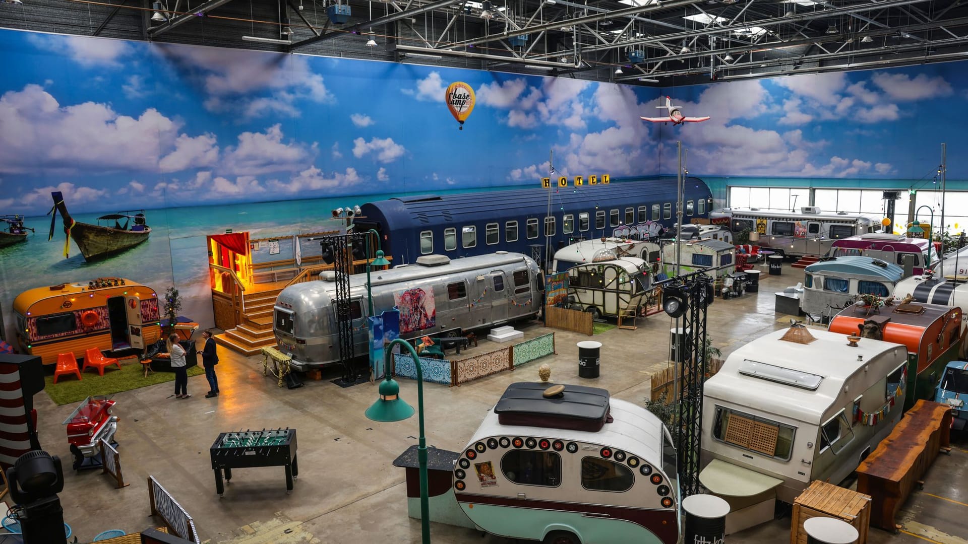 Indoor-Camping