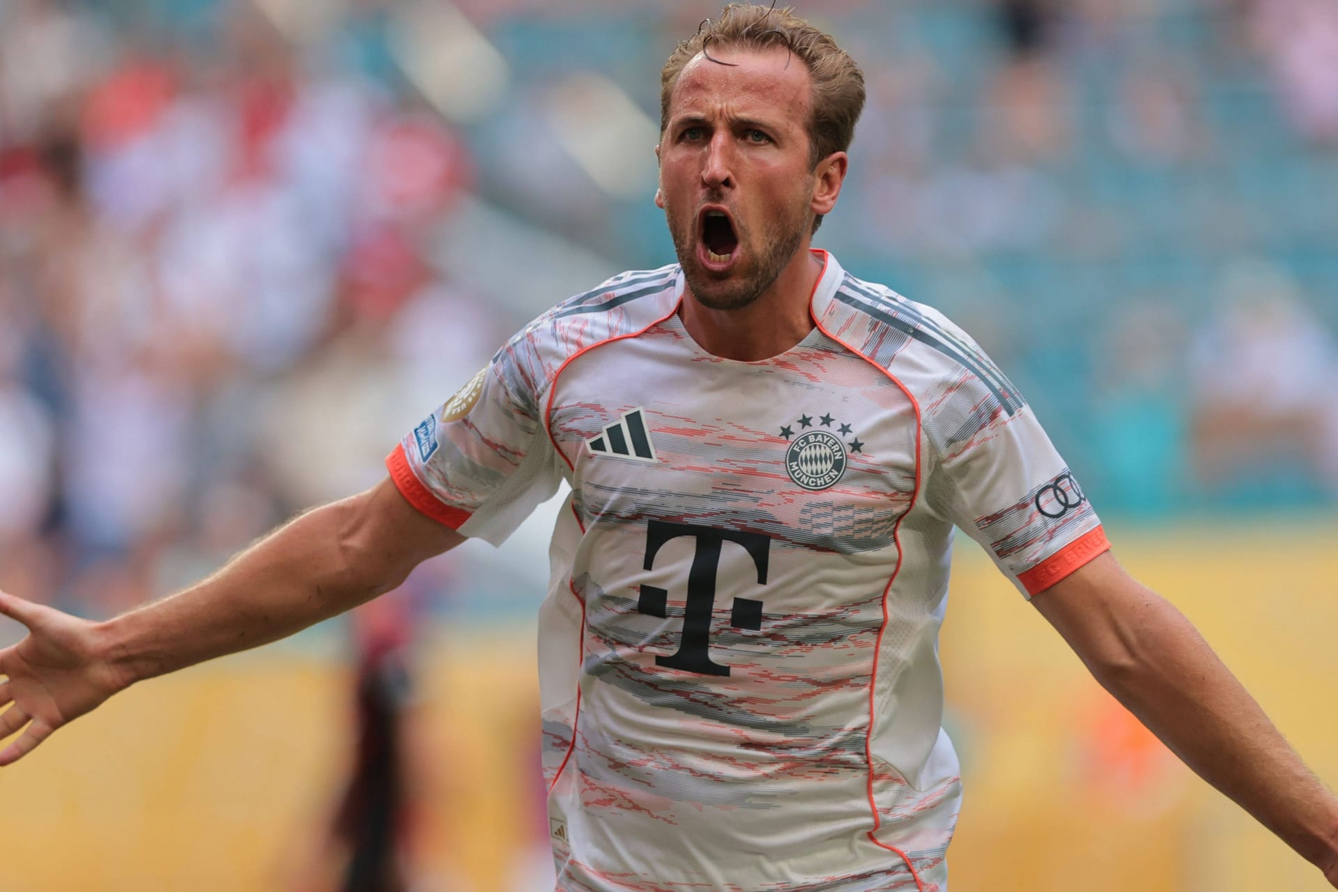 Mit zwei Toren Matchwinner: Harry Kane feiert im Spiel gegen Flamengo.