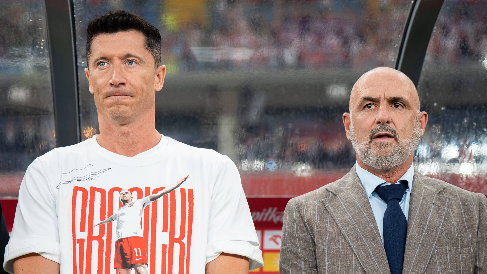 Robert Lewandowski und Michał Probierz (r.): Die Zusammenarbeit der beiden schien zuletzt zerrüttet. Robert Lewandowski und Michał Probierz (r.): Die Zusammenarbeit der beiden schien zuletzt zerrüttet.