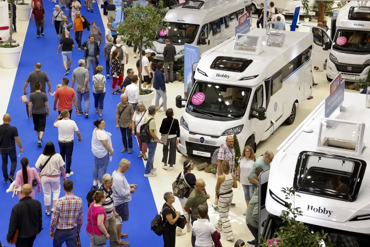 Caravan Salon (Archivbild): Einige Modellvarianten sind nach einem Hoch wieder aus der Mode gekommen.