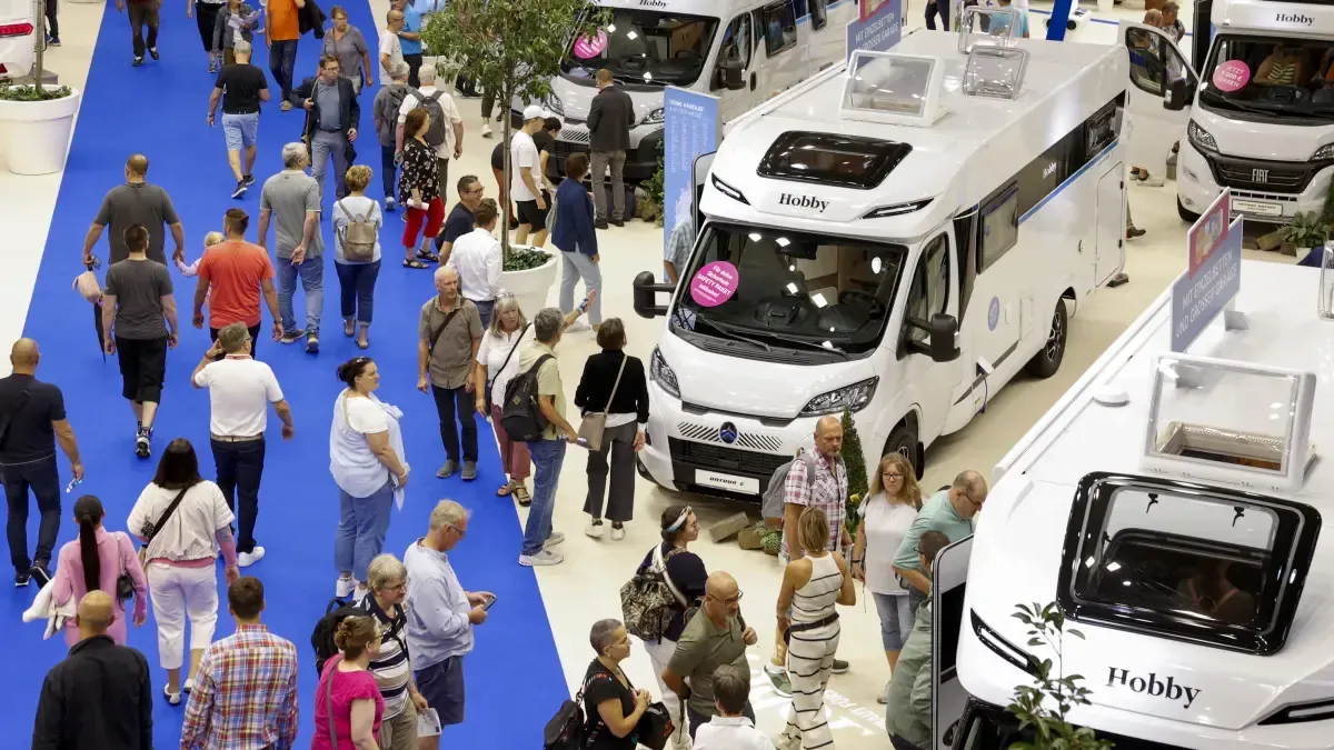 Caravan Salon (Archivbild): Einige Modellvarianten sind nach einem Hoch wieder aus der Mode gekommen.