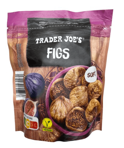Das betroffene Produkt: "Trader Joe`s Soft Früchte, 250 g" mit dem Mindesthaltbarkeitsdatum 28.03.2026.