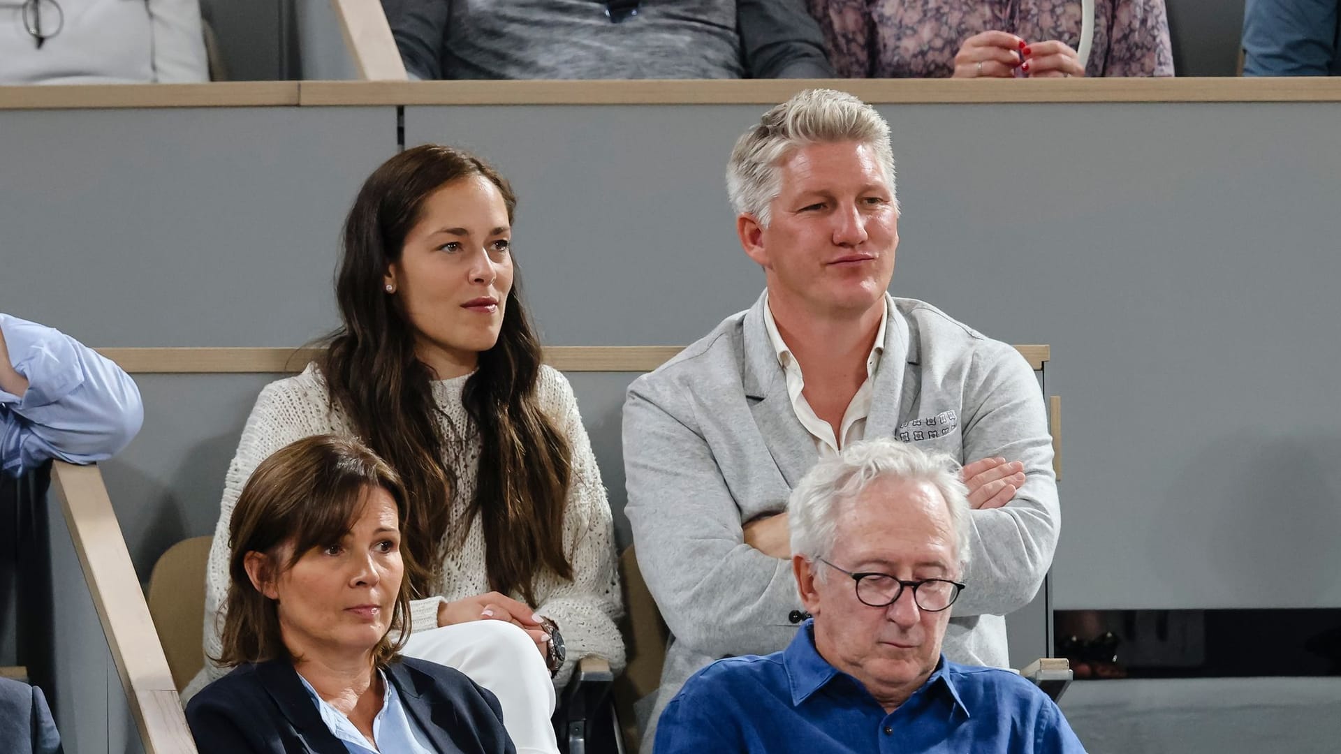 Ivanović und Schweinsteiger bei den French Open