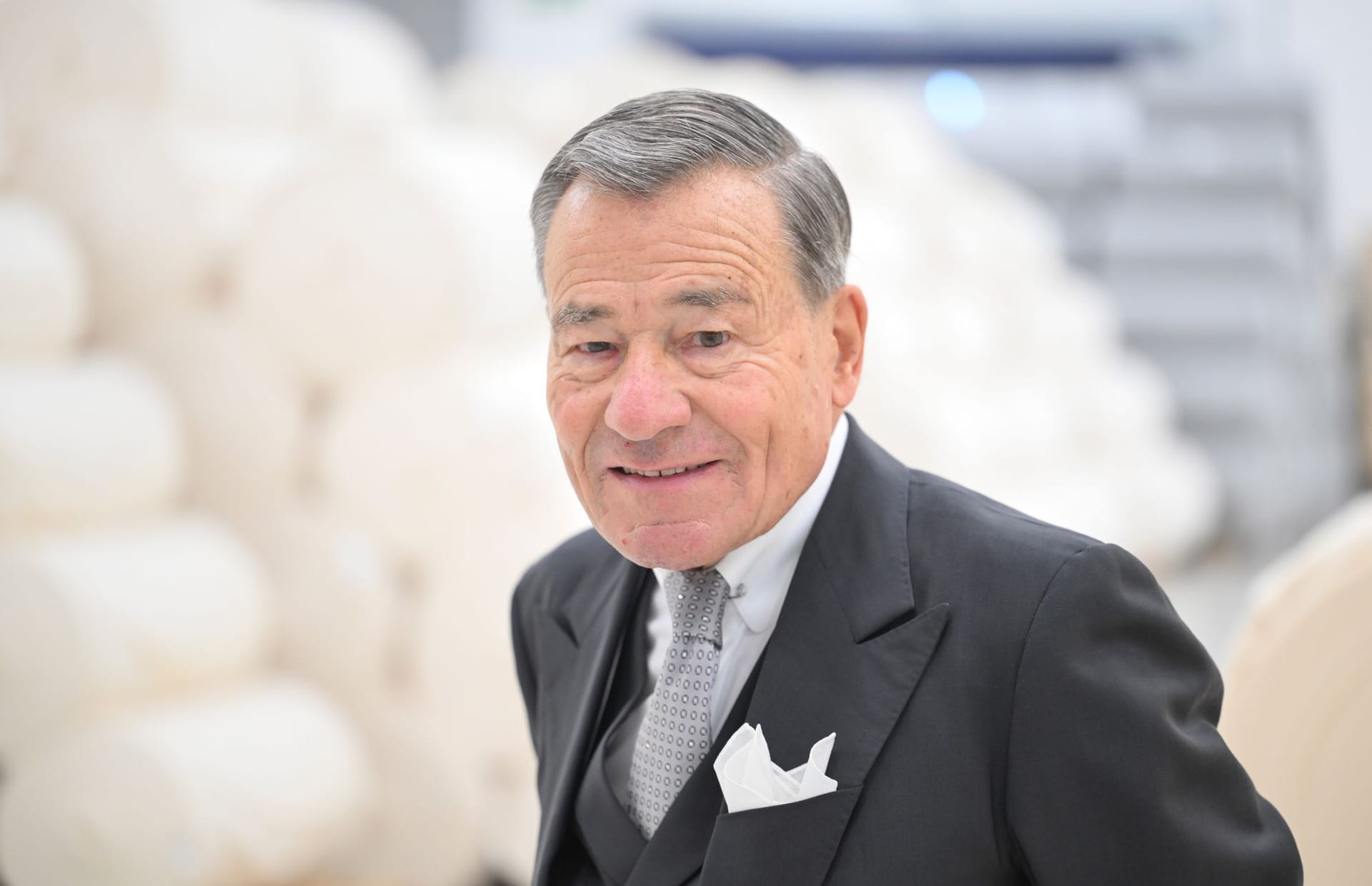 Durch regelmäßige öffentliche Auftritte ist Wolfgang Grupp senior einer der bekanntesten Kaufleute Deutschlands.