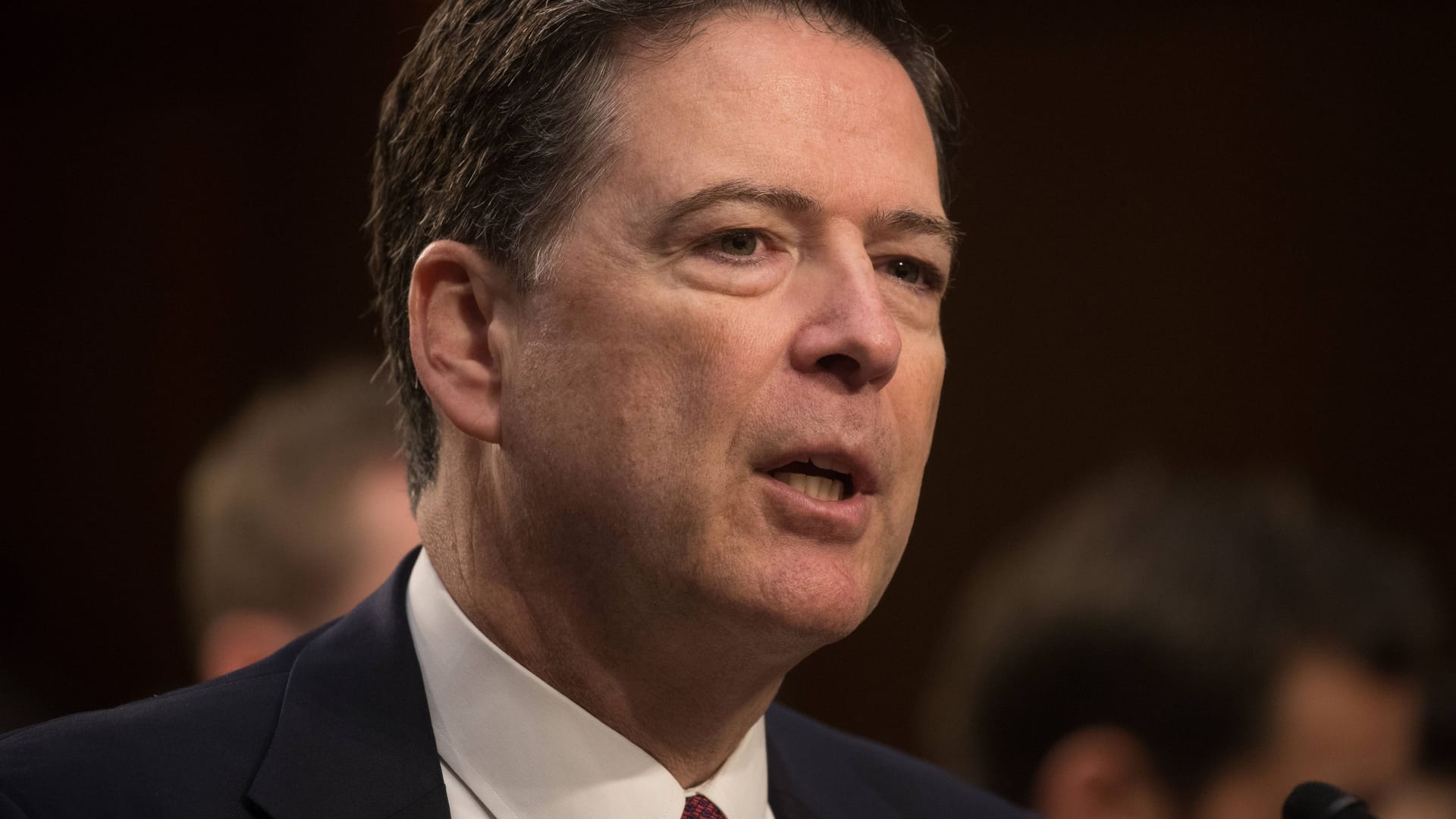 Ex-FBI Director James Comey vor dem US-Senat: Er wurde zu einem der schärfsten Trump-Kritiker.
