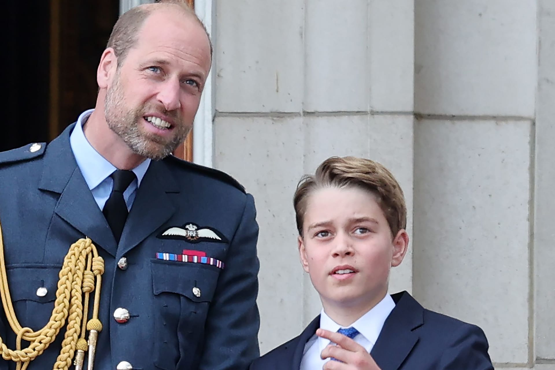 Prinz William und Prinz George: Sie sind der Erste und der Zweite in der britischen Thronfolge.