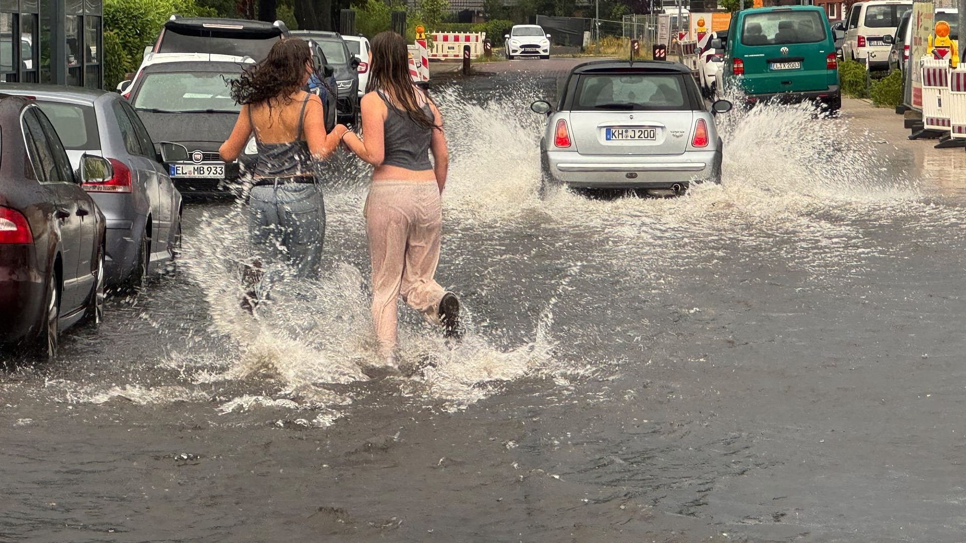 Unwetter im Emsland