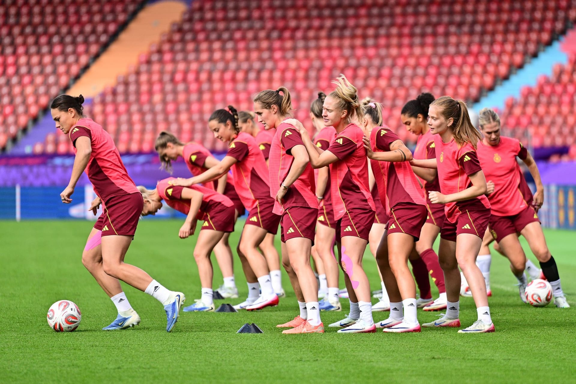 Frauenfußball-EM - Abschlusstraining Deutschland