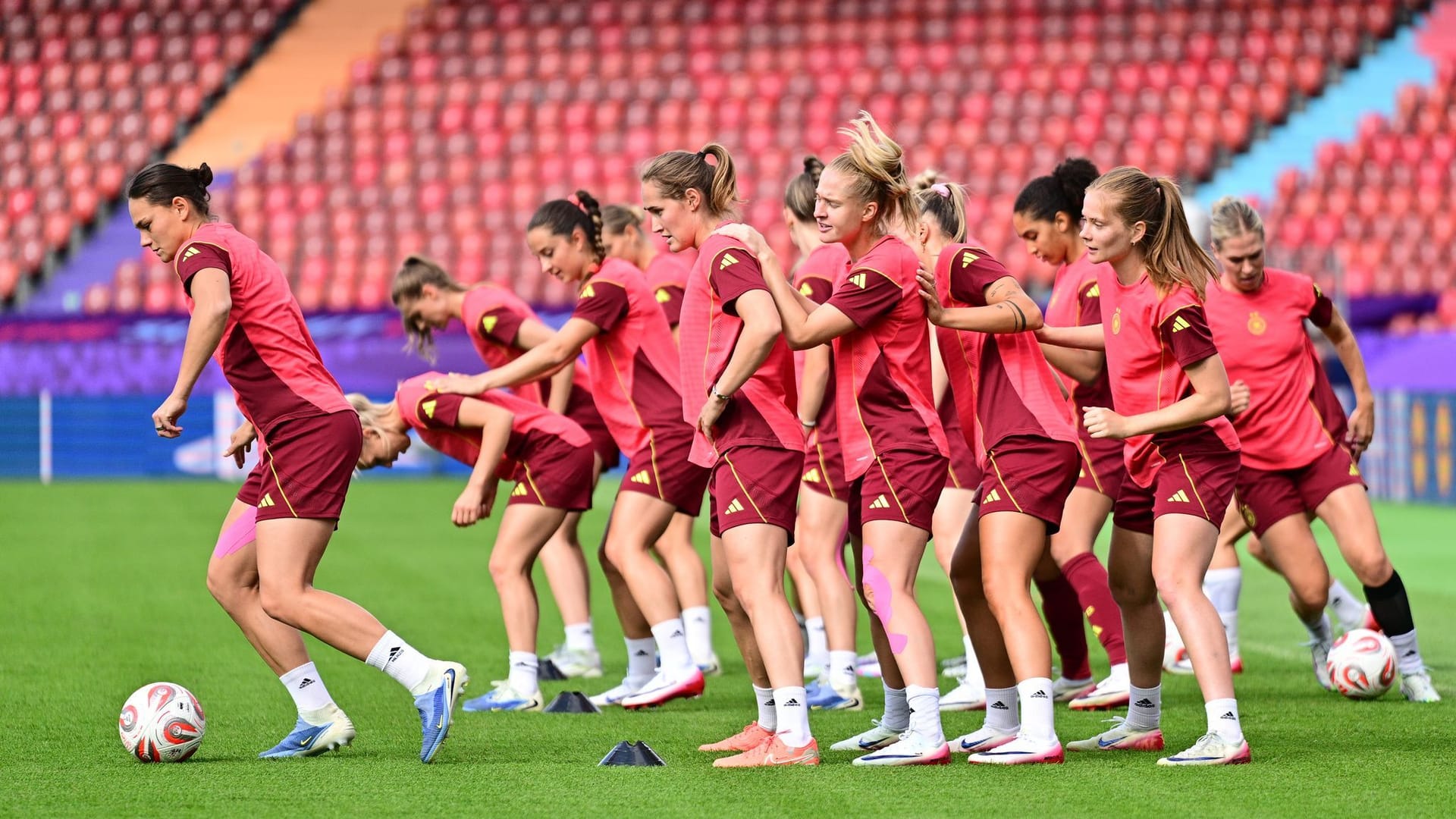 Frauenfußball-EM - Abschlusstraining Deutschland Frauenfußball-EM - Abschlusstraining Deutschland