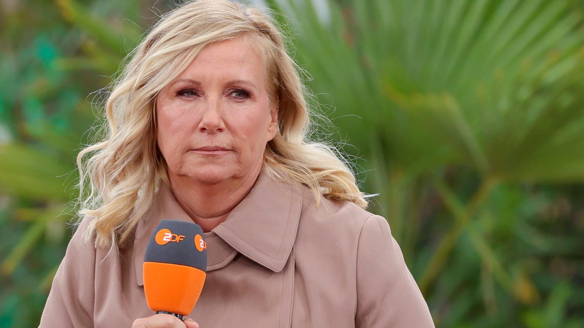 Andrea Kiewel: Die heutige "Fernsehgarten"-Ausgabe moderiert sie aus einem Studio.
