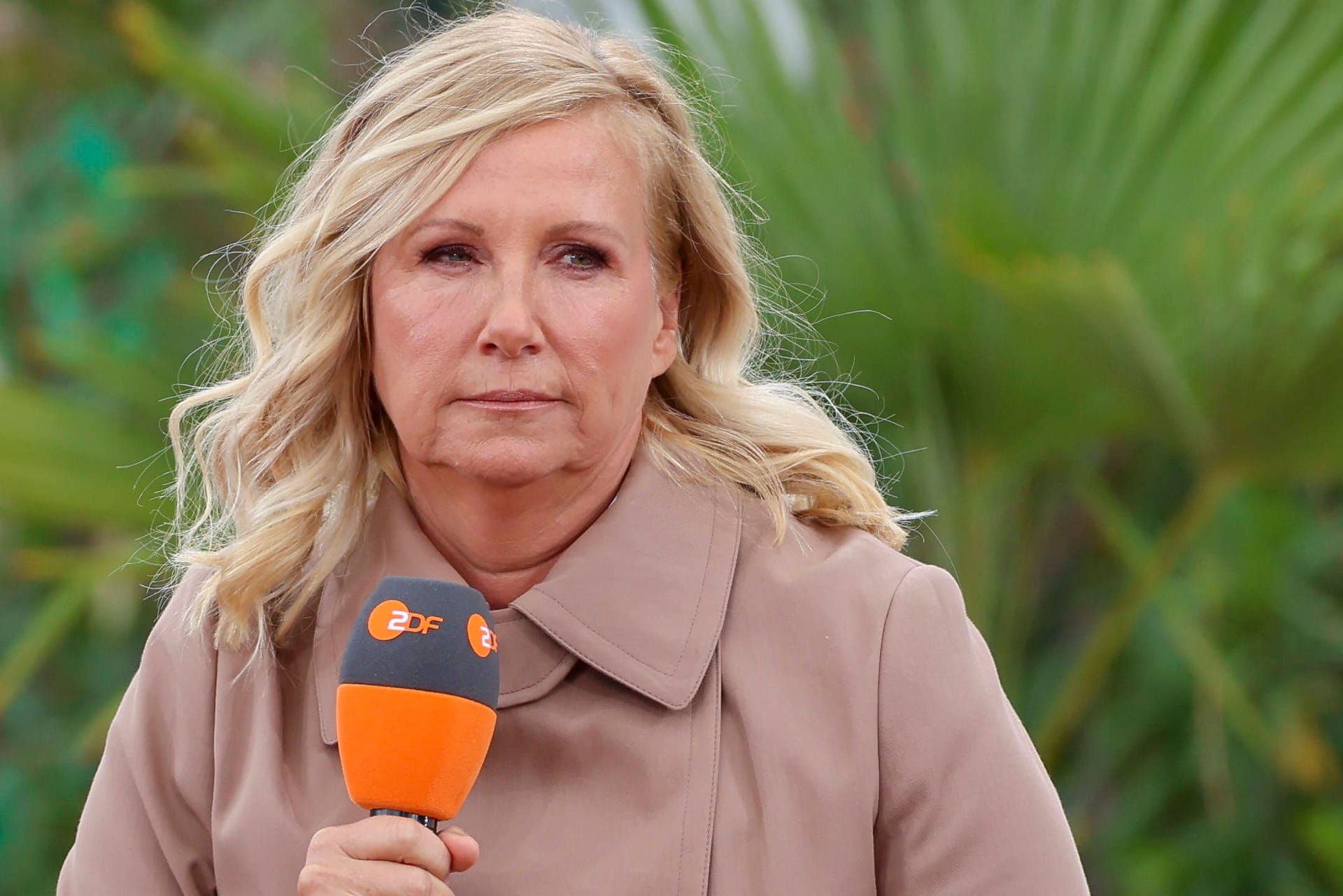 Andrea Kiewel: Die heutige "Fernsehgarten"-Ausgabe moderiert sie aus einem Studio.