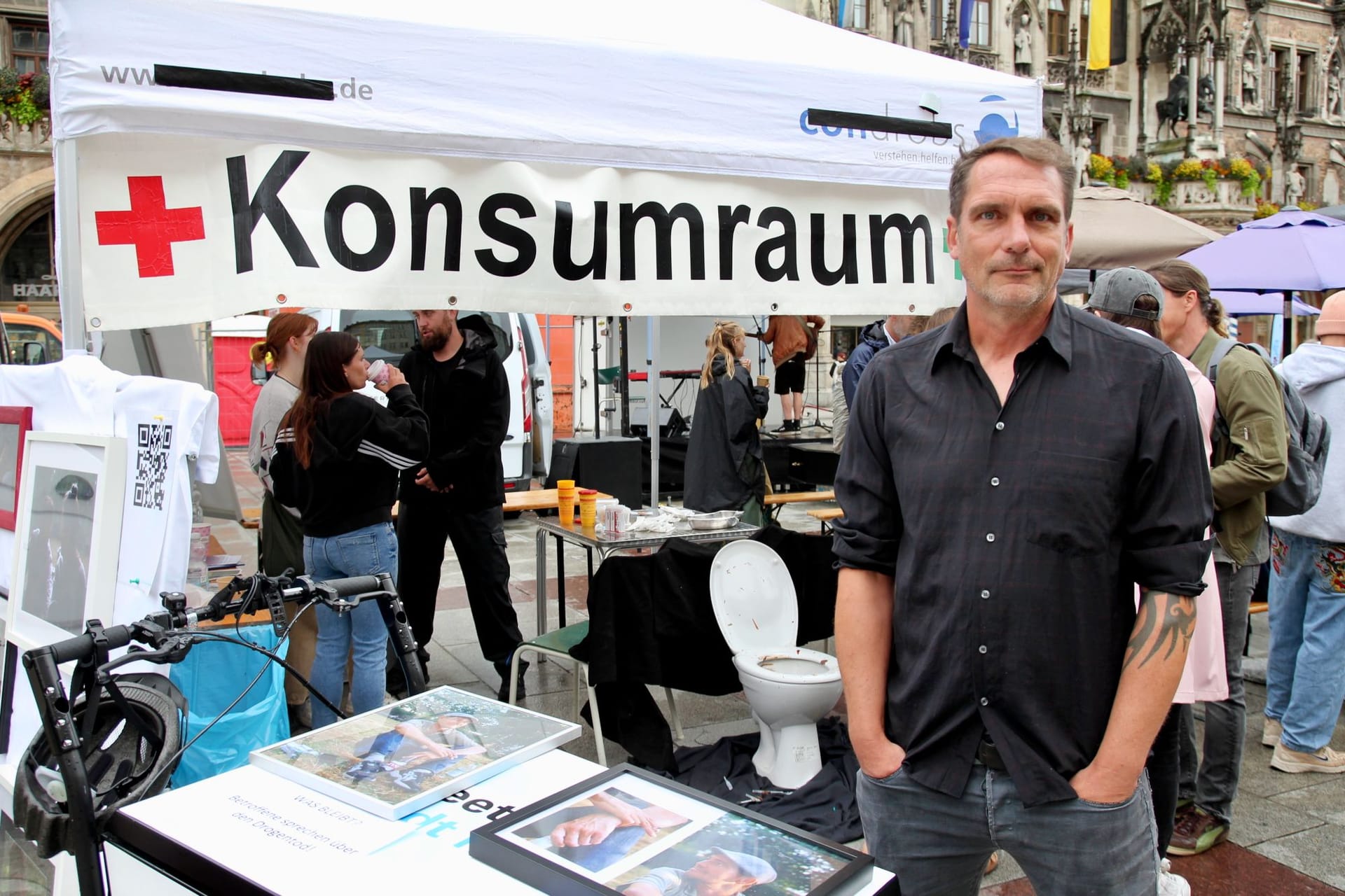 Olaf Ostermann vom Verein Condrob. Olaf Ostermann vom Verein Condrob.