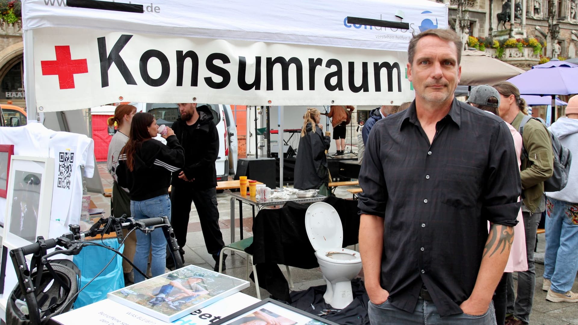 Olaf Ostermann vom Verein Condrob. Olaf Ostermann vom Verein Condrob.