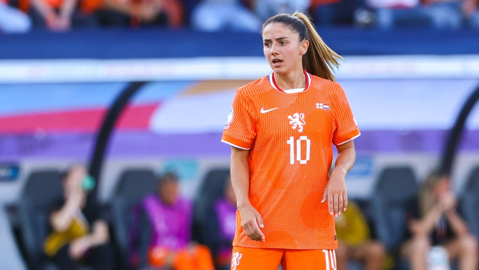 Danielle van de Donk: Als sie ins Spiel kam, stand es schon 0:3.
