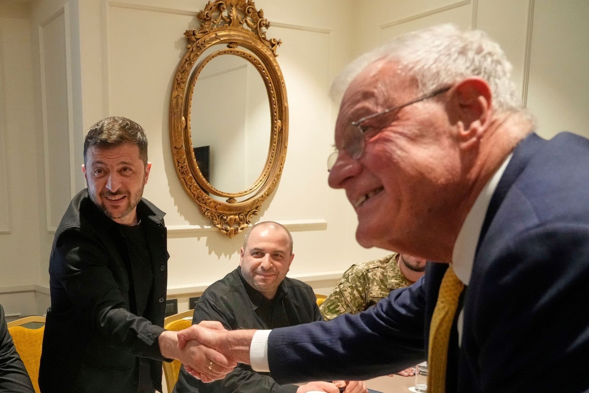 Ukrainischer Präsident Selenskyj in Italien