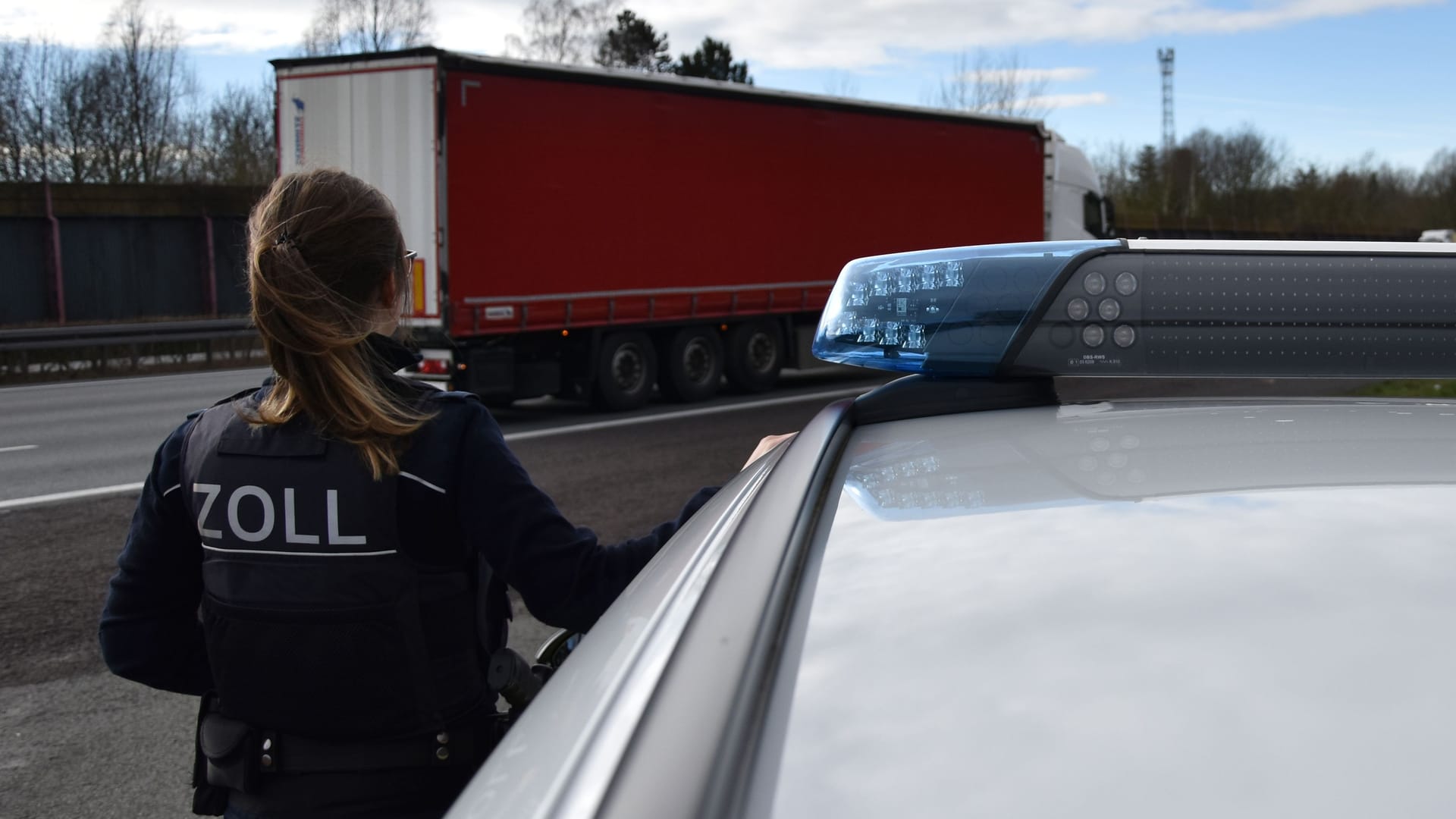 Kontrolle auf der A2: Die Zollbeamten wurden fündig.