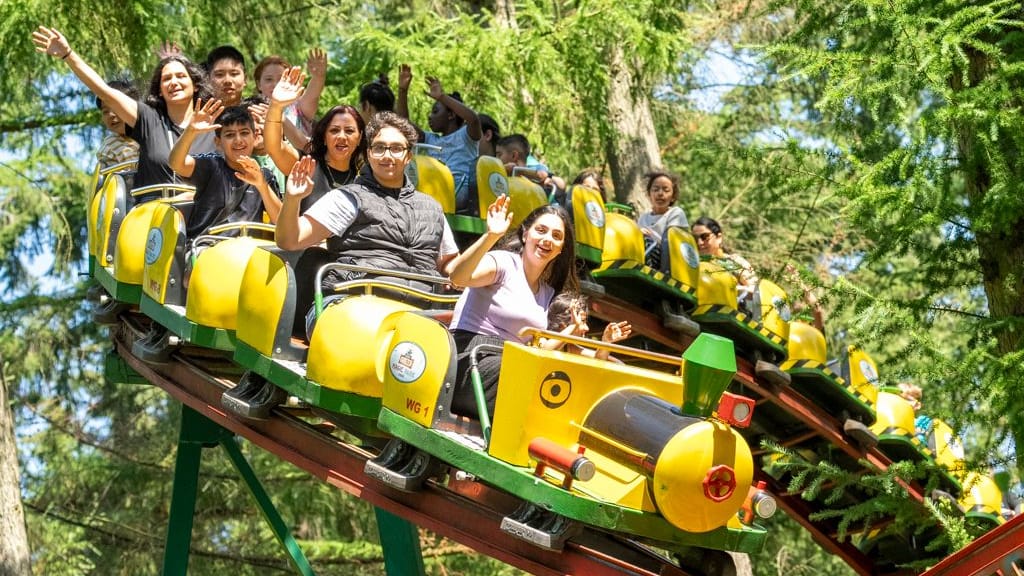 Achterbahn im Magic Park Verden: Wer traut sich die Herausforderung zu?