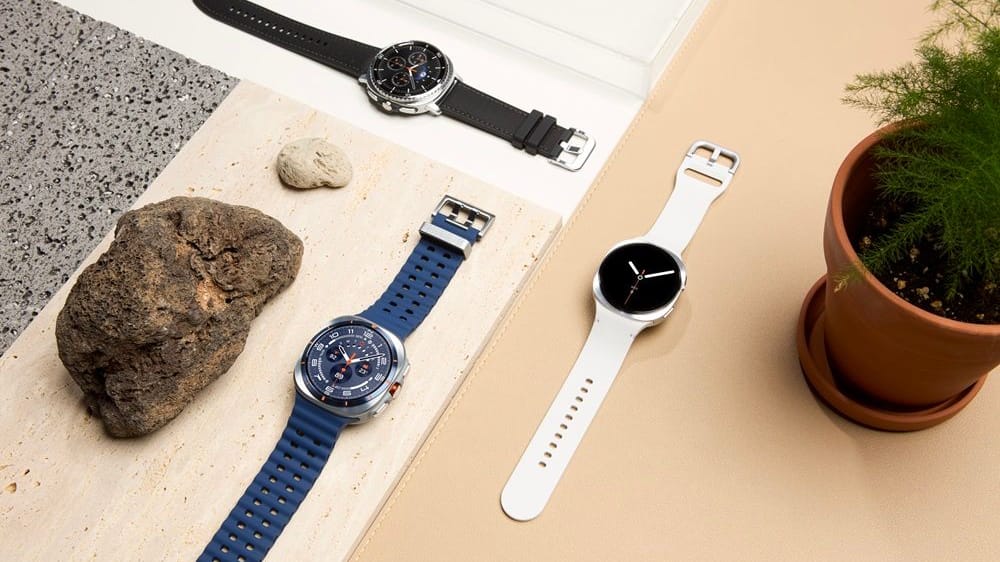 Galaxy Watch8-Serie: drei neue Smartwatches in vielen Größen und Farben.