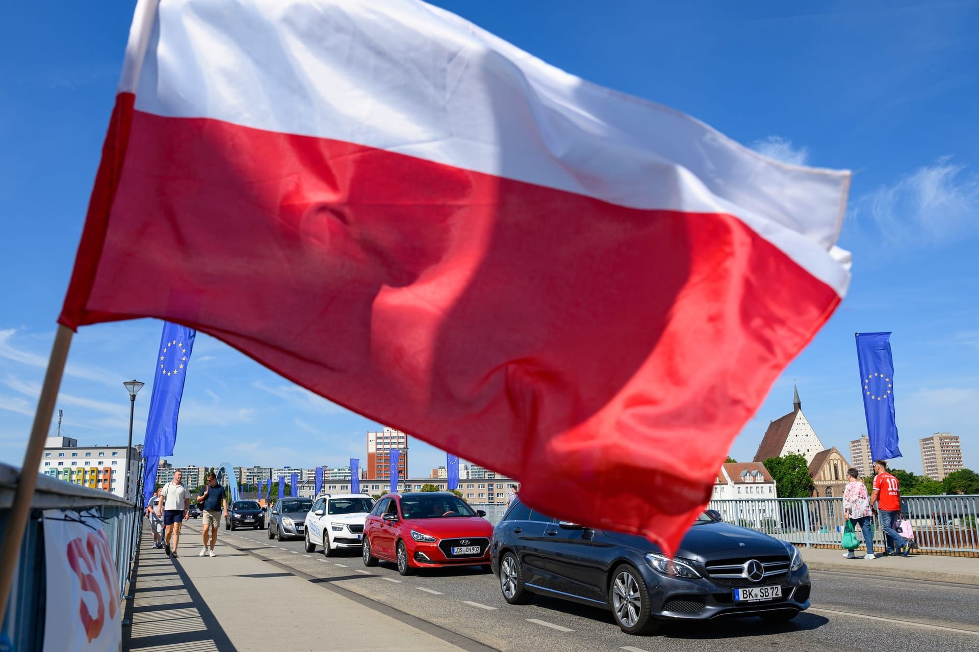Kontrollen an der Grenze zu Polen Kontrollen an der Grenze zu Polen