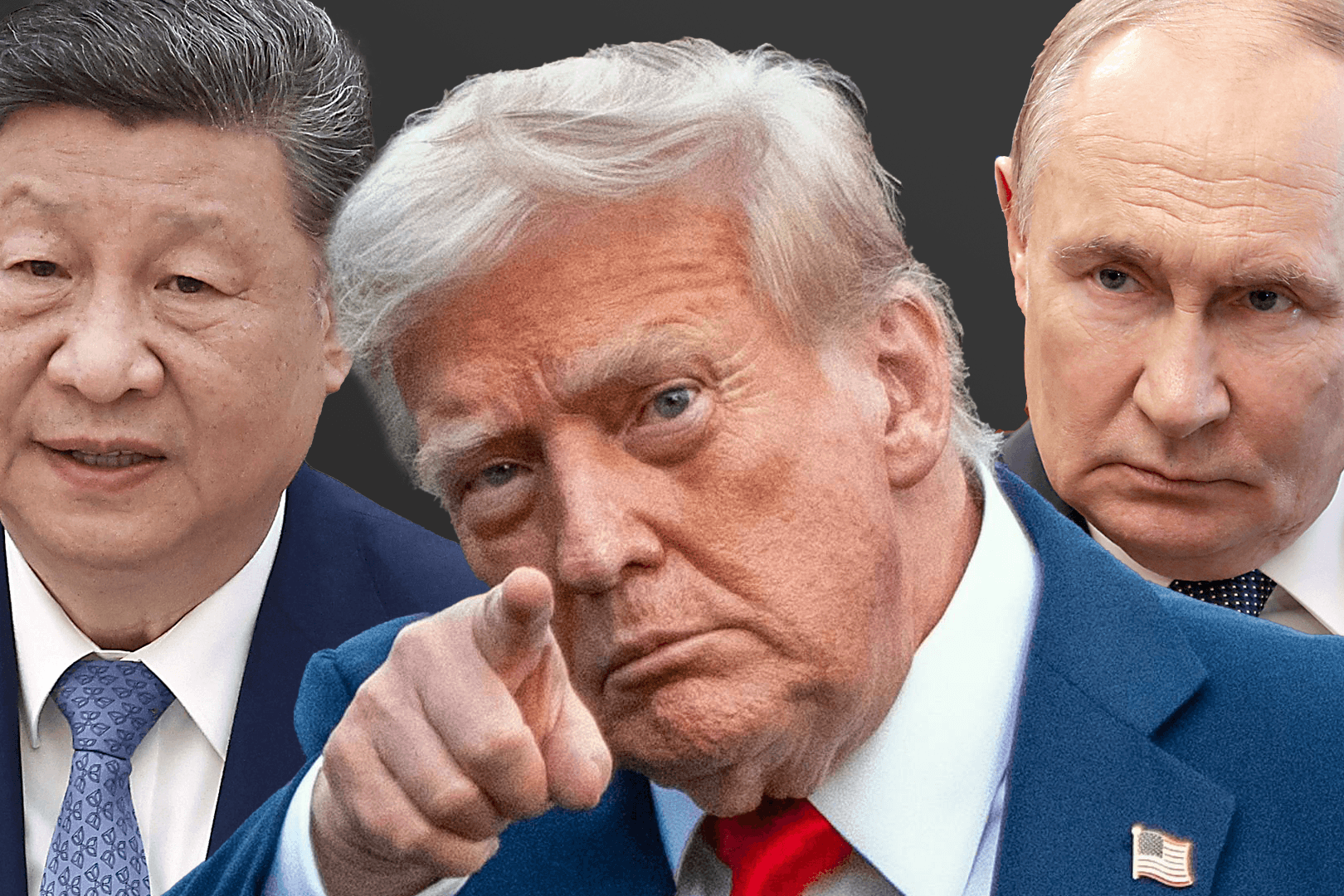 Donald Trump möchte China und Russland unter Druck setzen: Doch bislang zeigen sich Xi Jinping und Wladimir Putin davon unbeeindruckt. Donald Trump möchte China und Russland unter Druck setzen: Doch bislang zeigen sich Xi Jinping und Wladimir Putin davon unbeeindruckt.
