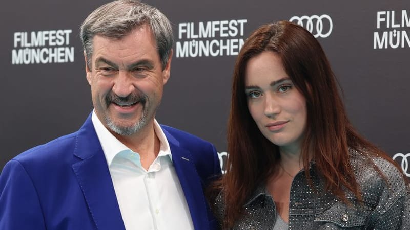 Markus Söder und Gloria-Sophie Burkandt (Archivbild): Die Tochter des bayerischen Ministerpräsidenten tritt gegen den Sohn des ehemaligen Ministerpräsidenten von NRW an. Markus Söder und Gloria-Sophie Burkandt (Archivbild): Die Tochter des bayerischen Ministerpräsidenten tritt gegen den Sohn des ehemaligen Ministerpräsidenten von NRW an.