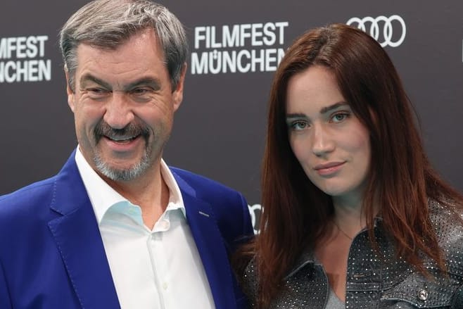 Markus Söder und Gloria-Sophie Burkandt (Archivbild): Die Tochter des bayerischen Ministerpräsidenten tritt gegen den Sohn des ehemaligen Ministerpräsidenten von NRW an.