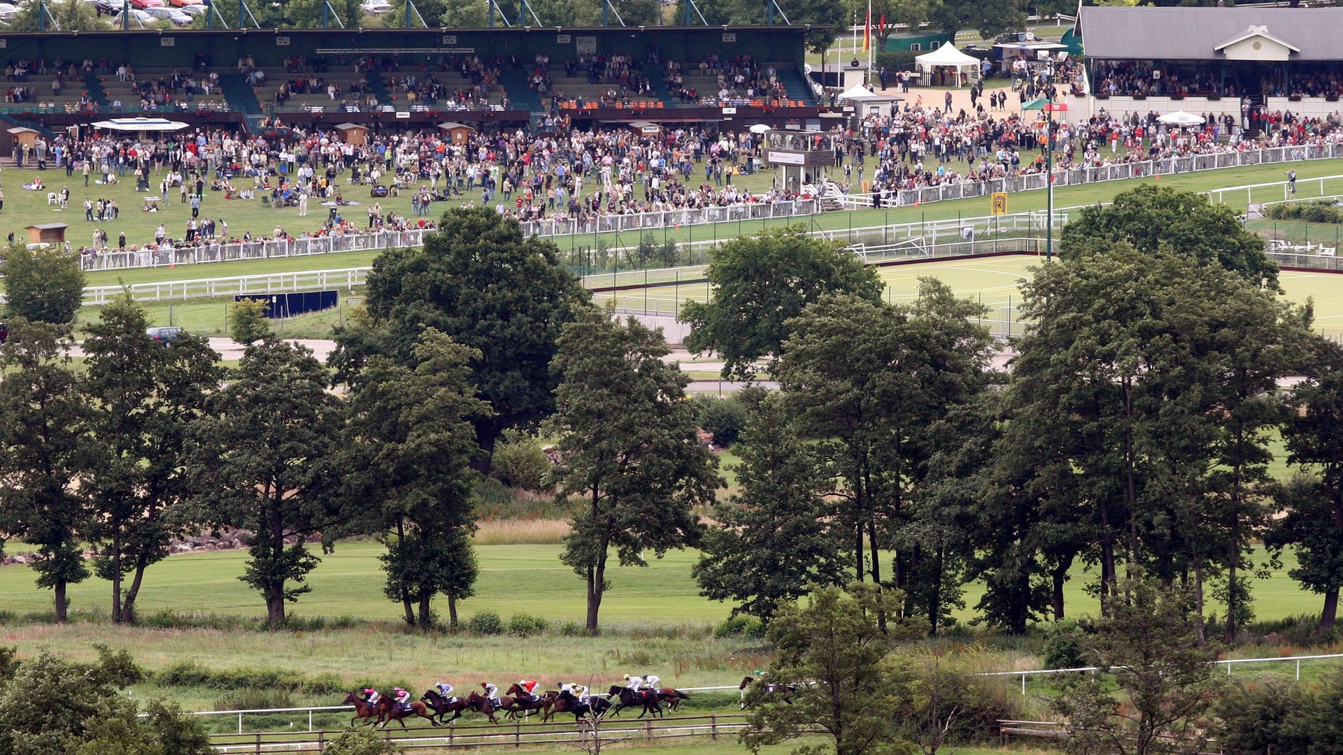 Galopprennbahn Bad Harzburg (Archivbild): Das Festival Yellow Jockey lockte 2024 mehr als 12.000 Besucher an. Galopprennbahn Bad Harzburg (Archivbild): Das Festival Yellow Jockey lockte 2024 mehr als 12.000 Besucher an.