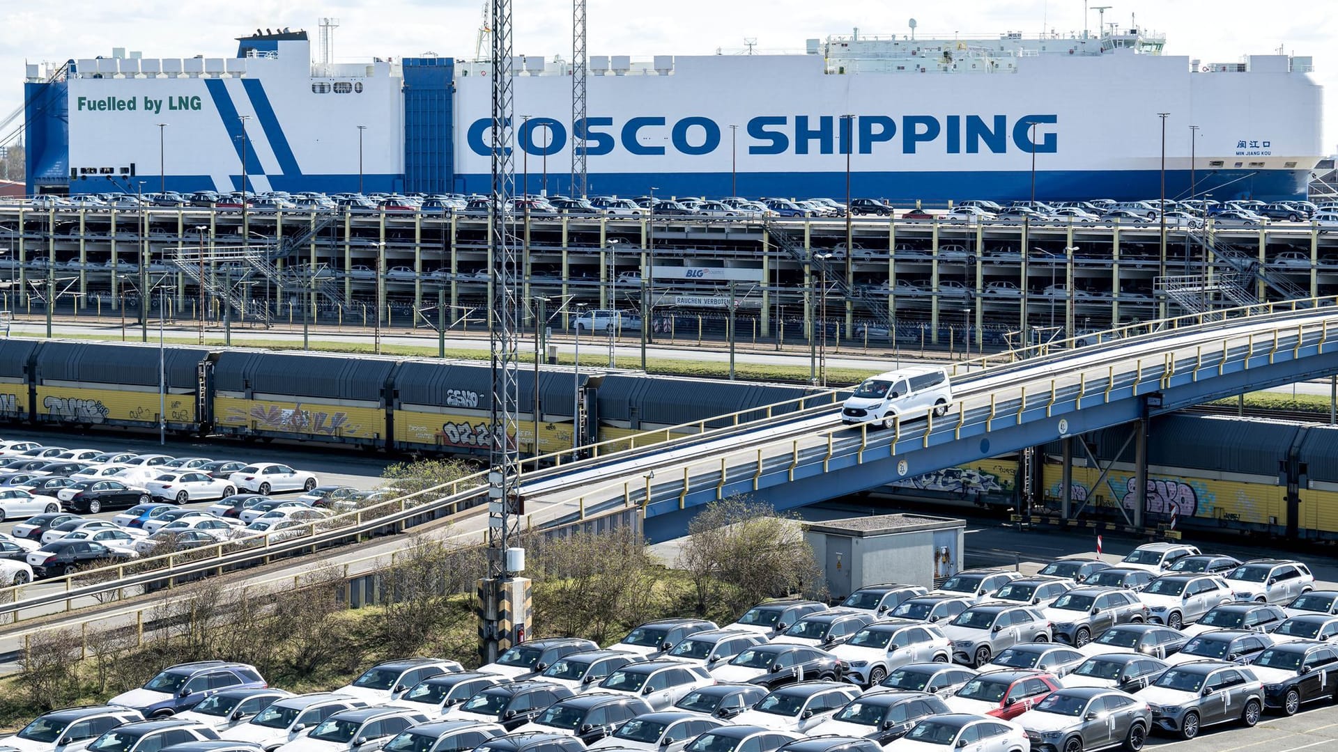 Autoexport über das BLG Autoterminal Bremerhaven Autoexport über das BLG Autoterminal Bremerhaven