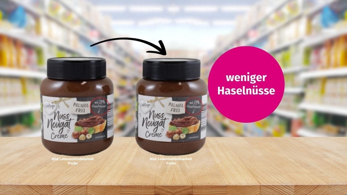 Teure Zutat: Die Lieblings Nuss Nougat Creme enthält nun weniger Haselnüsse.