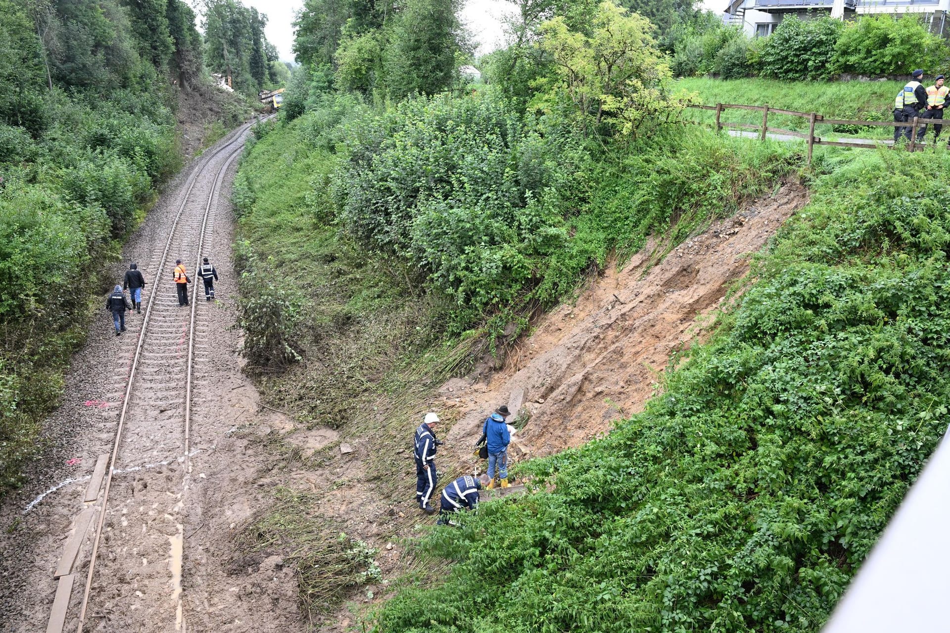 Nach dem Zugunglück in Oberschwaben