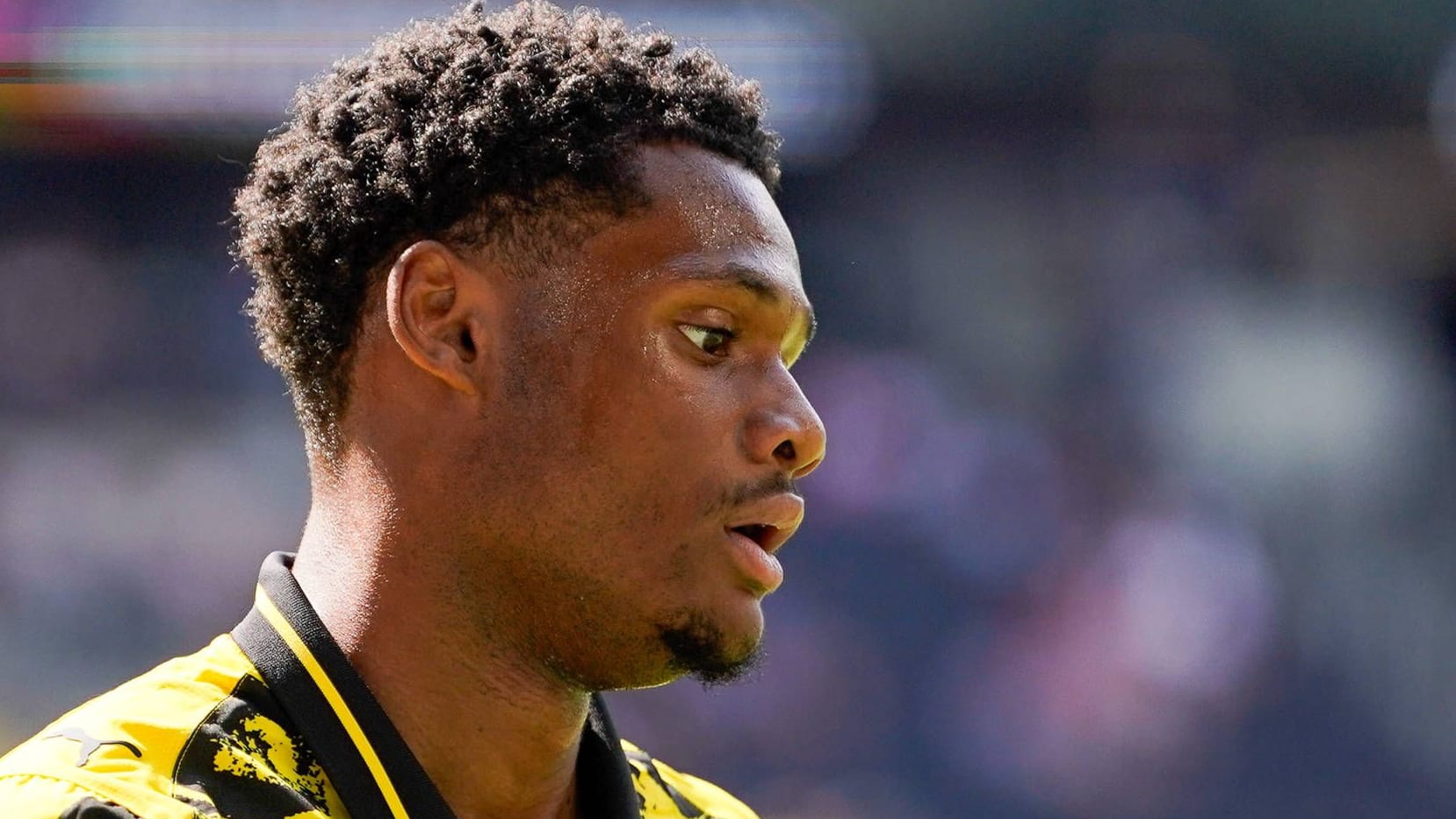 Julien Duranville: Er spielt seit 2023 in Dortmund.