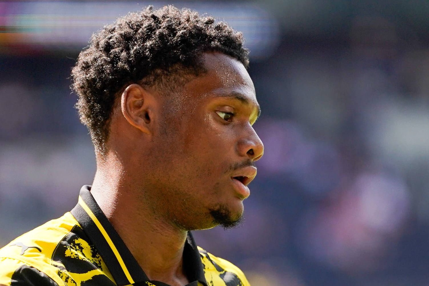 Julien Duranville: Er spielt seit 2023 in Dortmund.
