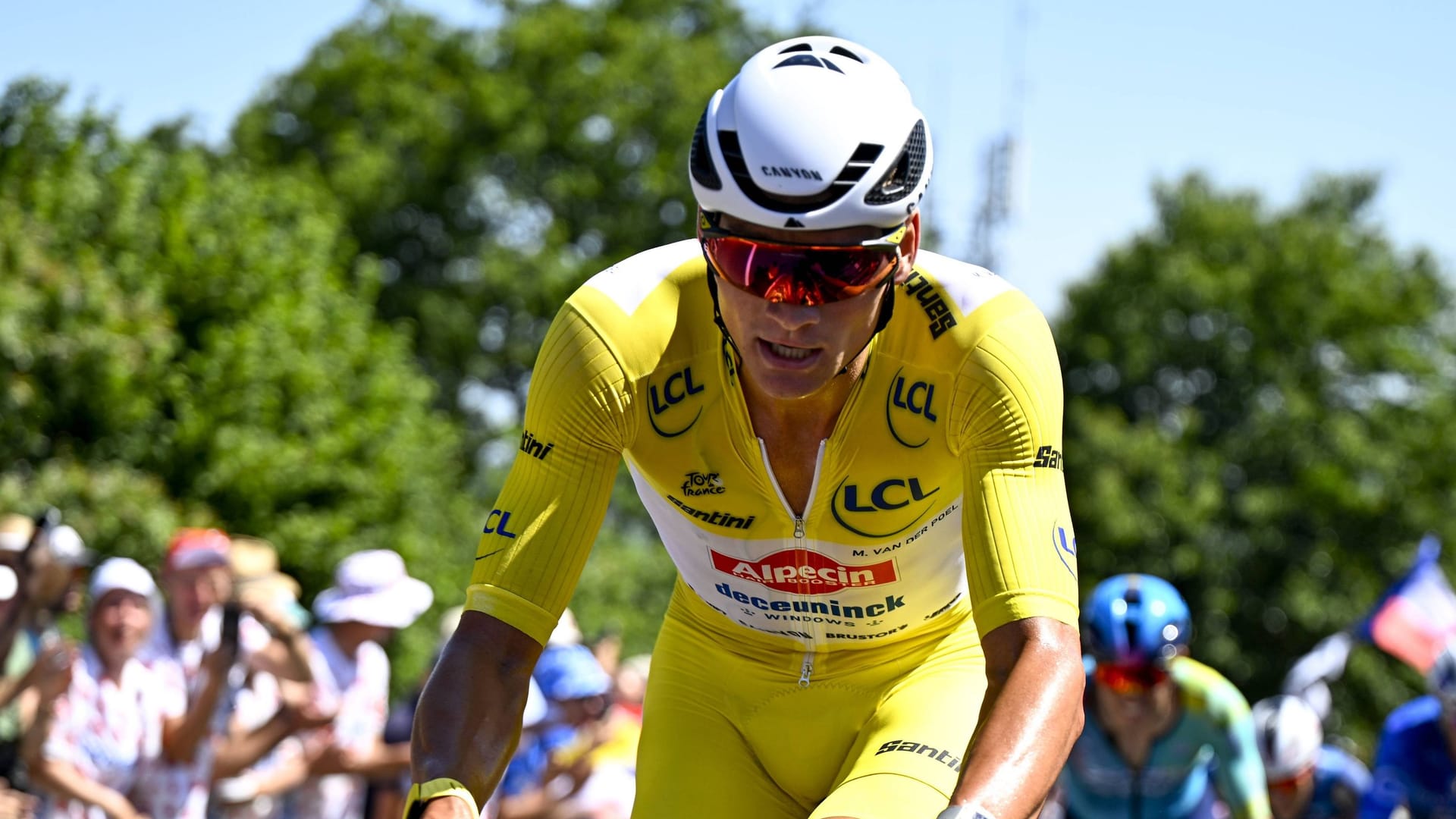 Mathieu van der Poel: Er hat in diesem Jahr schon das Gelbe Trikot tragen dürfen.