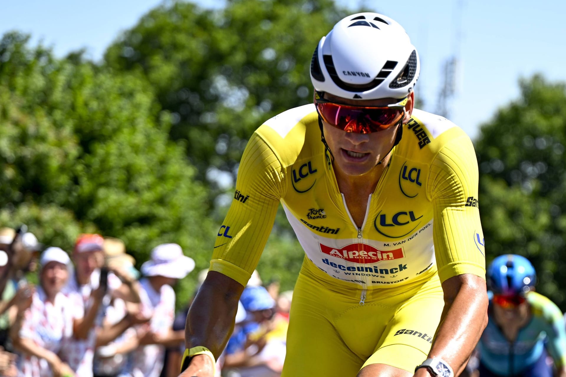 Mathieu van der Poel: Er hat in diesem Jahr schon das Gelbe Trikot tragen dürfen.