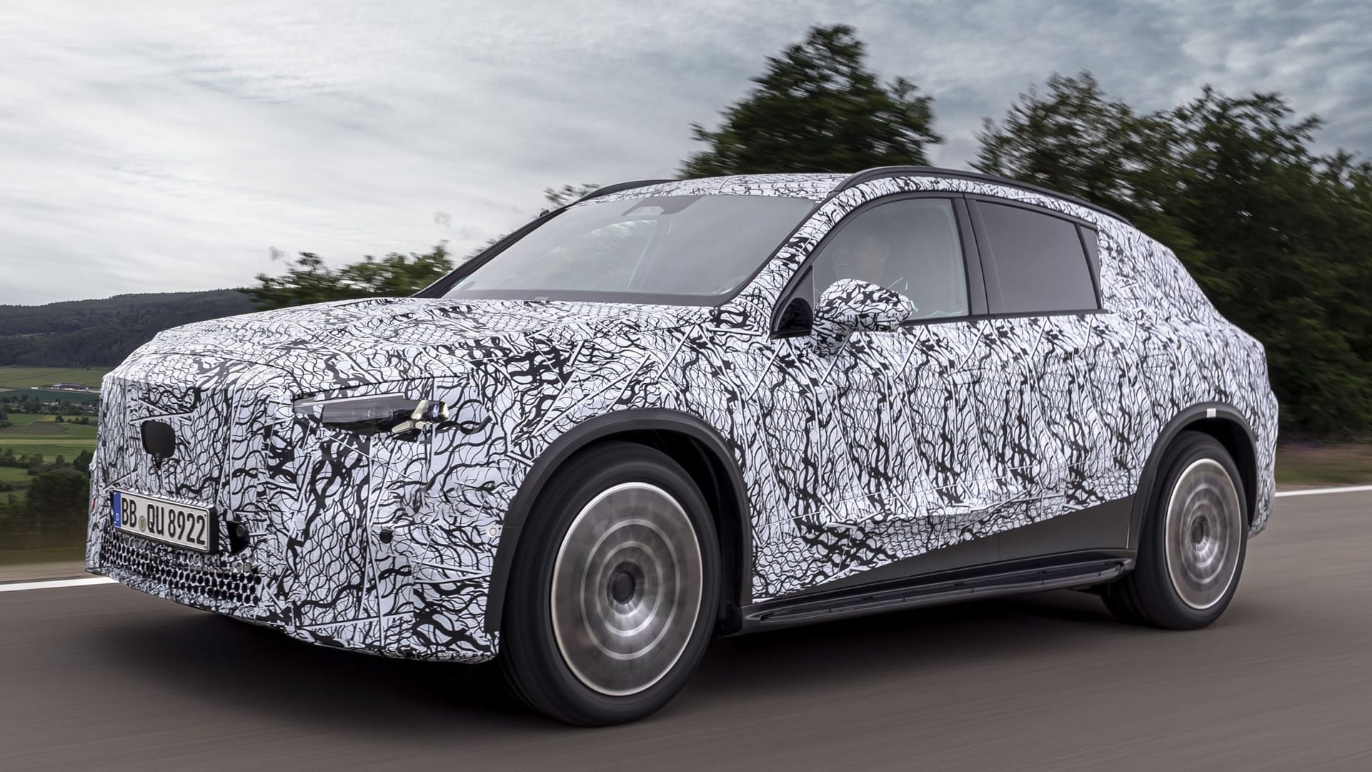 SUV mit E-Antrieb: Der neue GLC kommt 2026.