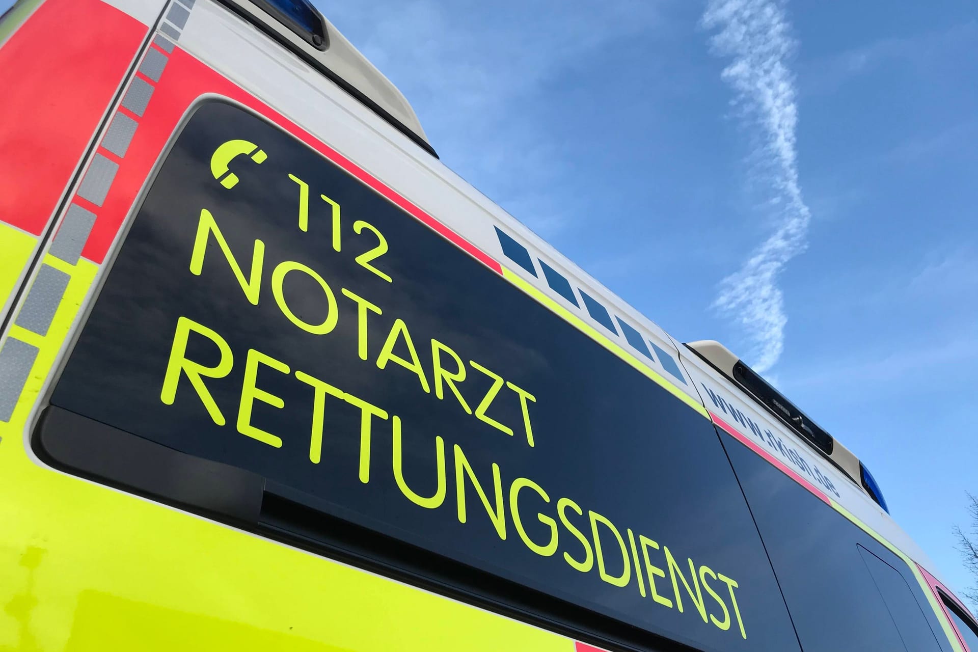 Notruf 112 (Symbolbild): Es kommt am Sonntag zu Störungen.