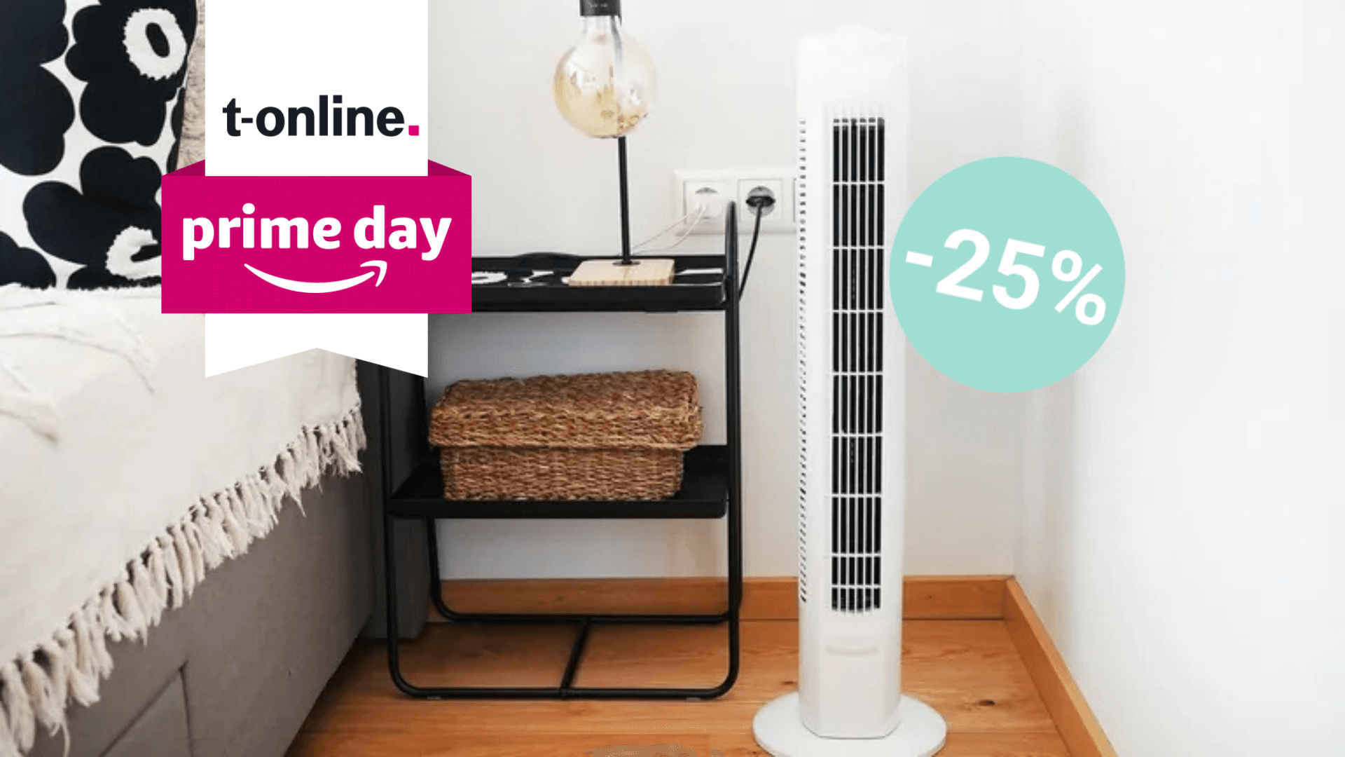 Leiser Ventilator im Angebot: Bei Amazon ergattern Sie einen Bestseller-Turmventilator von Levoit jetzt zum rabattierten Preis. (Symbolbild)