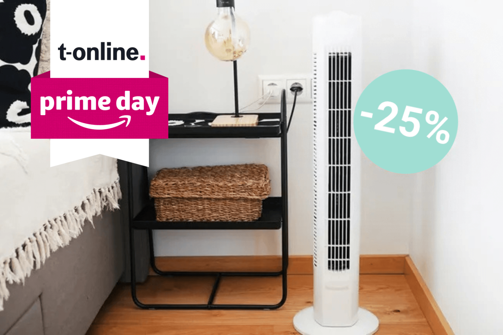 Leiser Ventilator im Angebot: Bei Amazon ergattern Sie einen Bestseller-Turmventilator von Levoit jetzt zum rabattierten Preis. (Symbolbild)